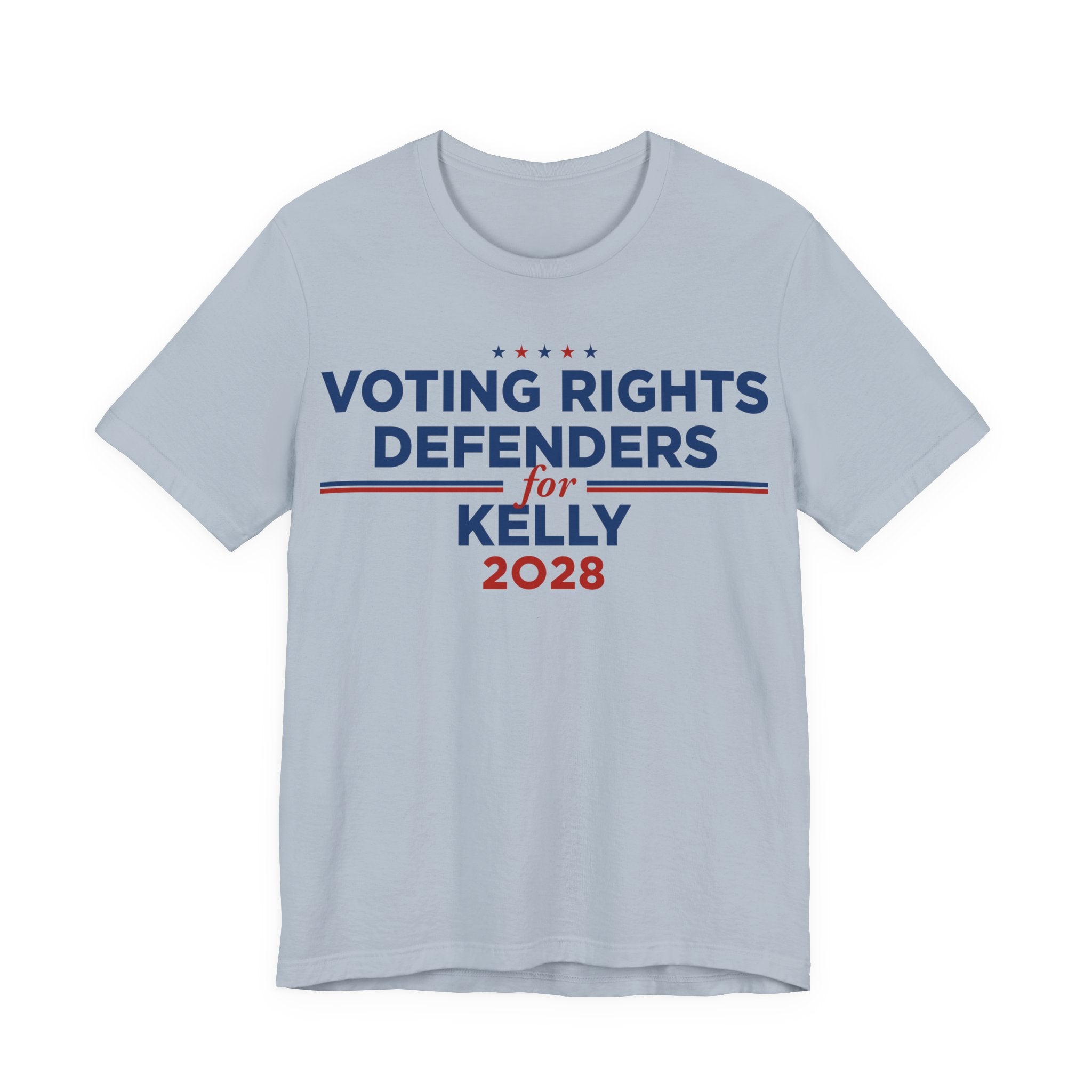 Voting Rights Defenders for Mark Kelly for President Campaign T-Shirt 2028