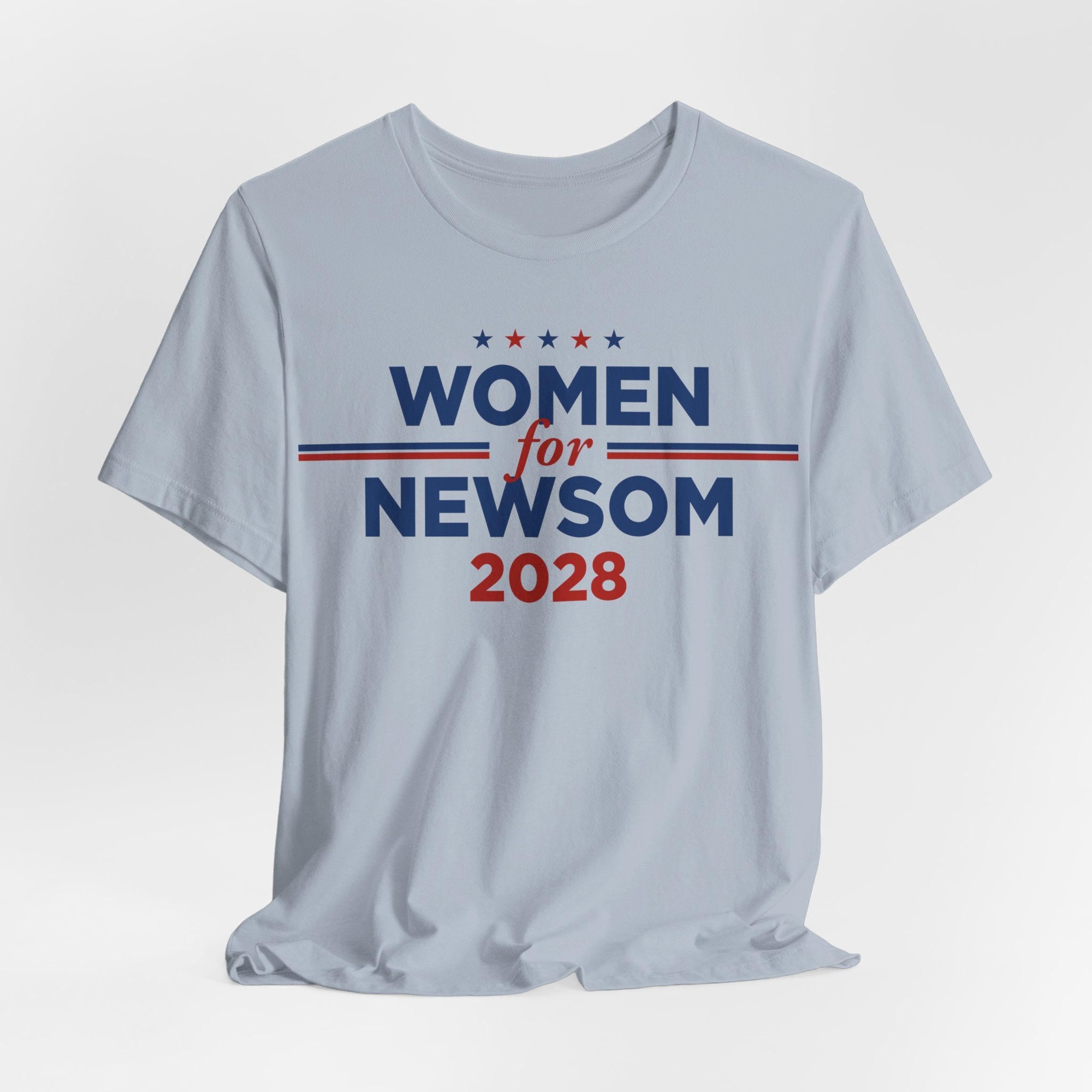 Women for Gavin Newsom for President Campaign T-Shirt 2028