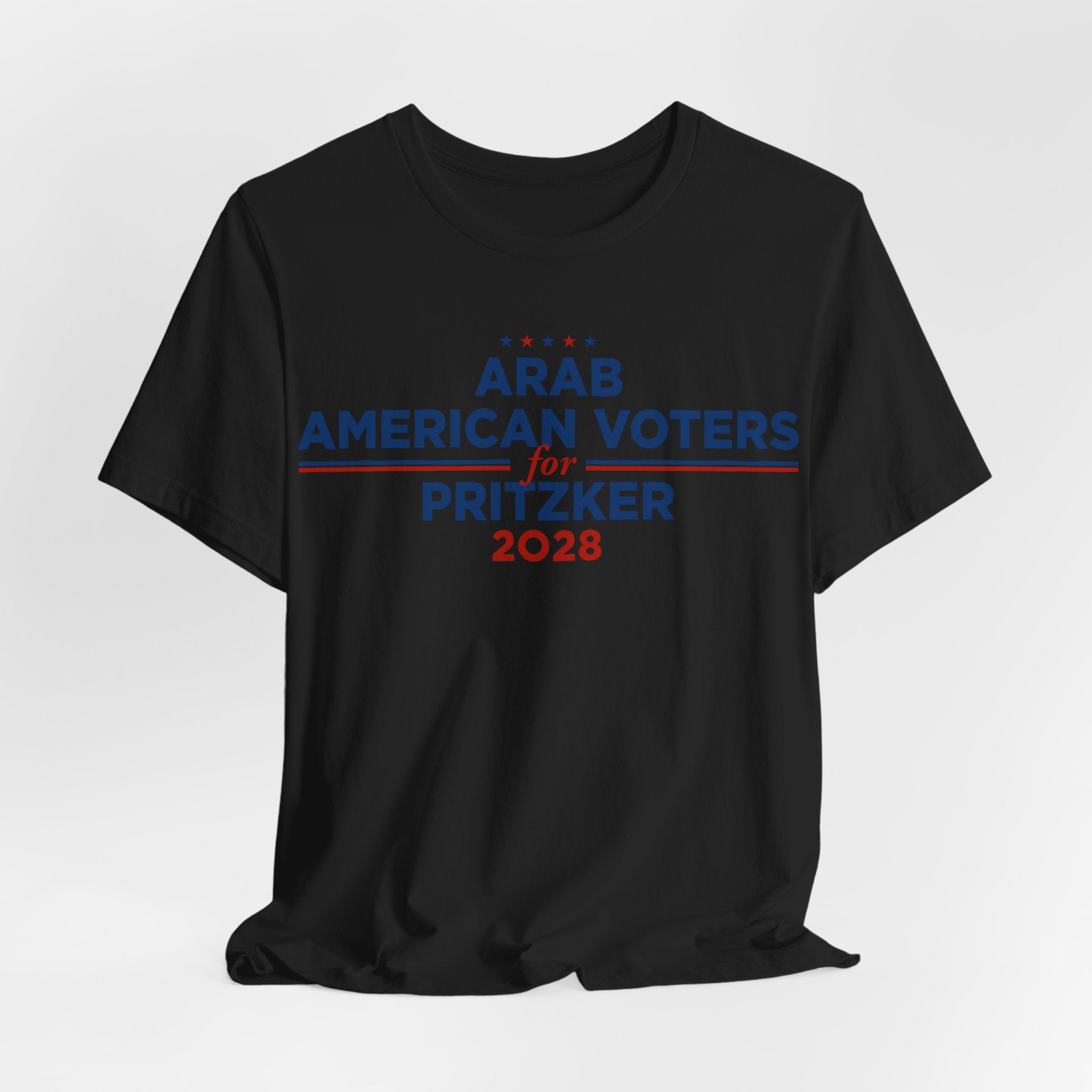 Arab American Voters for J.B. Pritzker for President Campaign T-Shirt 2028