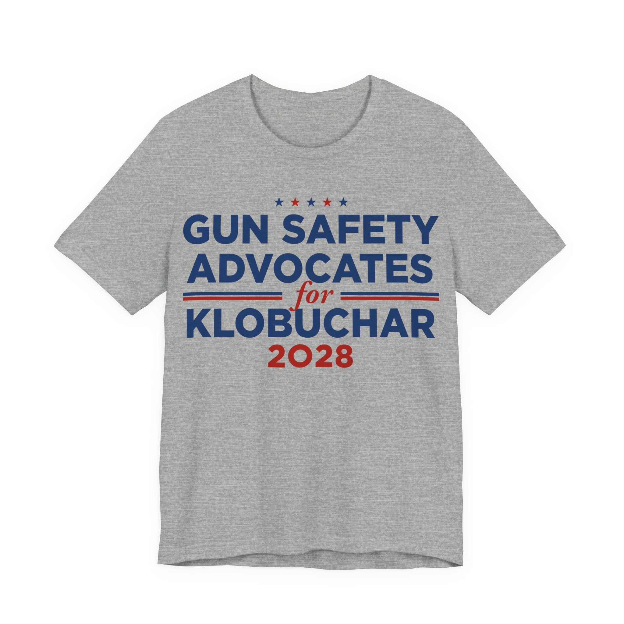 Gun Safety Advocates for Amy Klobuchar for President Campaign T-Shirt 2028
