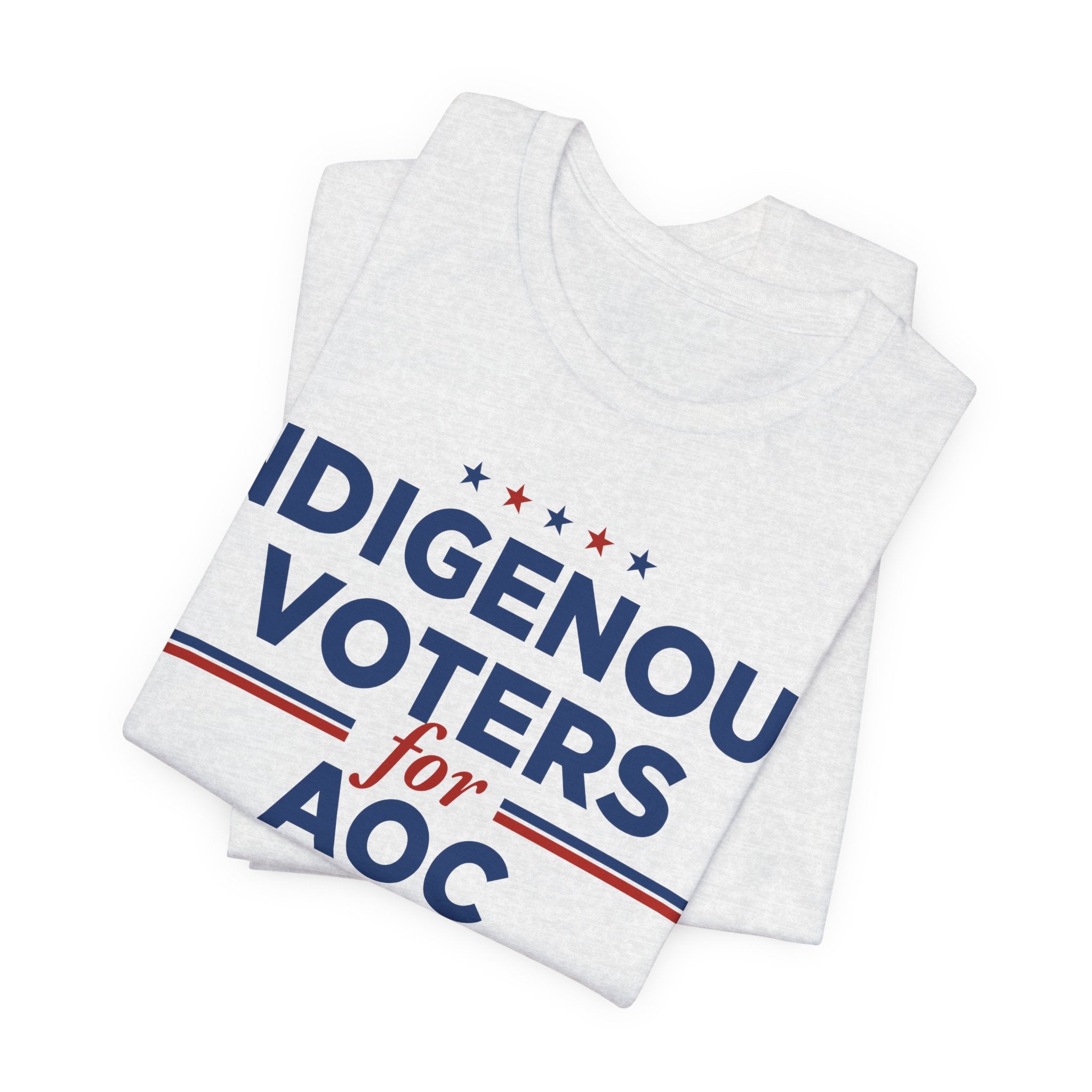 Indigenous Voters / Native Americans for AOC for President Campaign T-Shirt 2028
