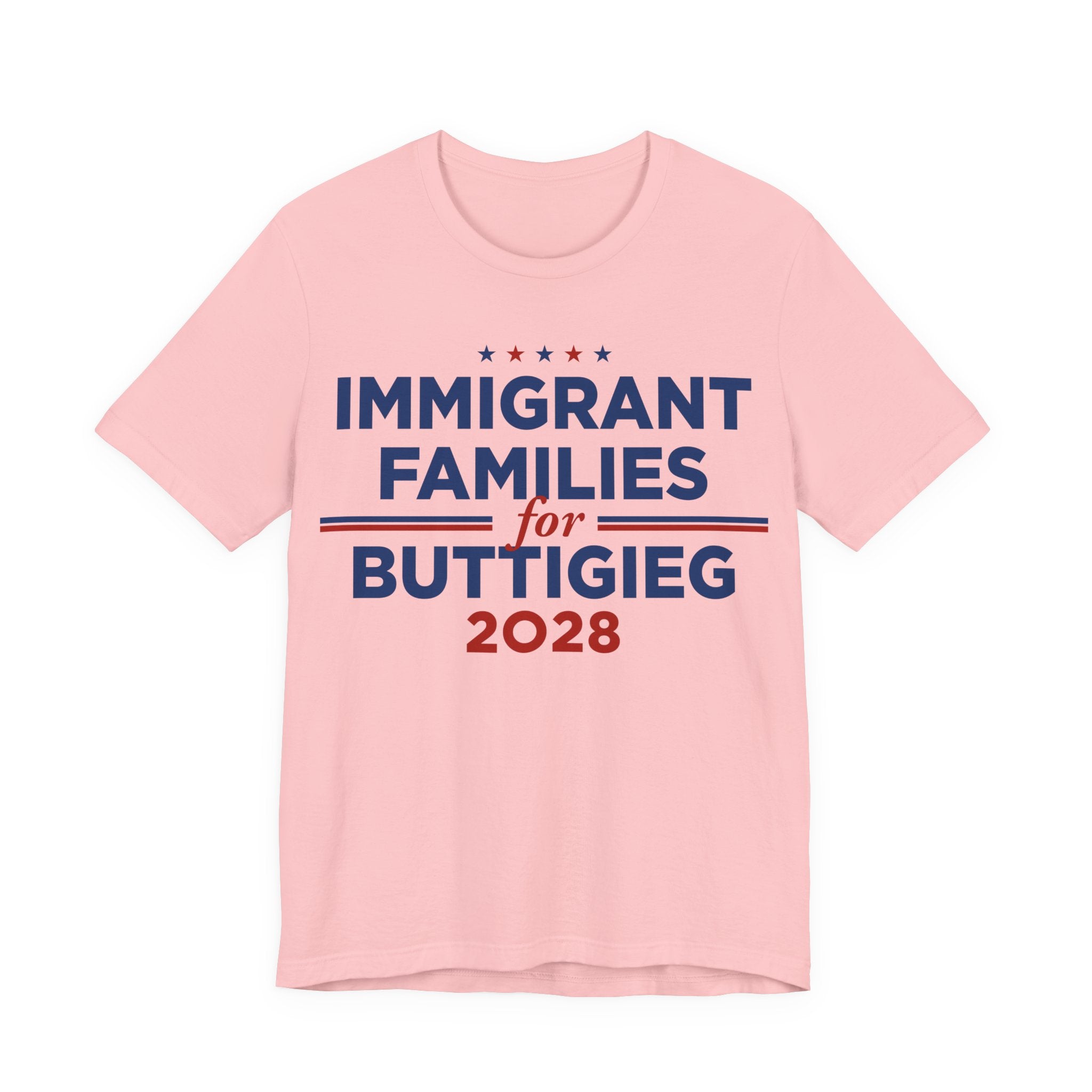 Immigrant Families for Pete Buttigieg for President Campaign T-Shirt 2028