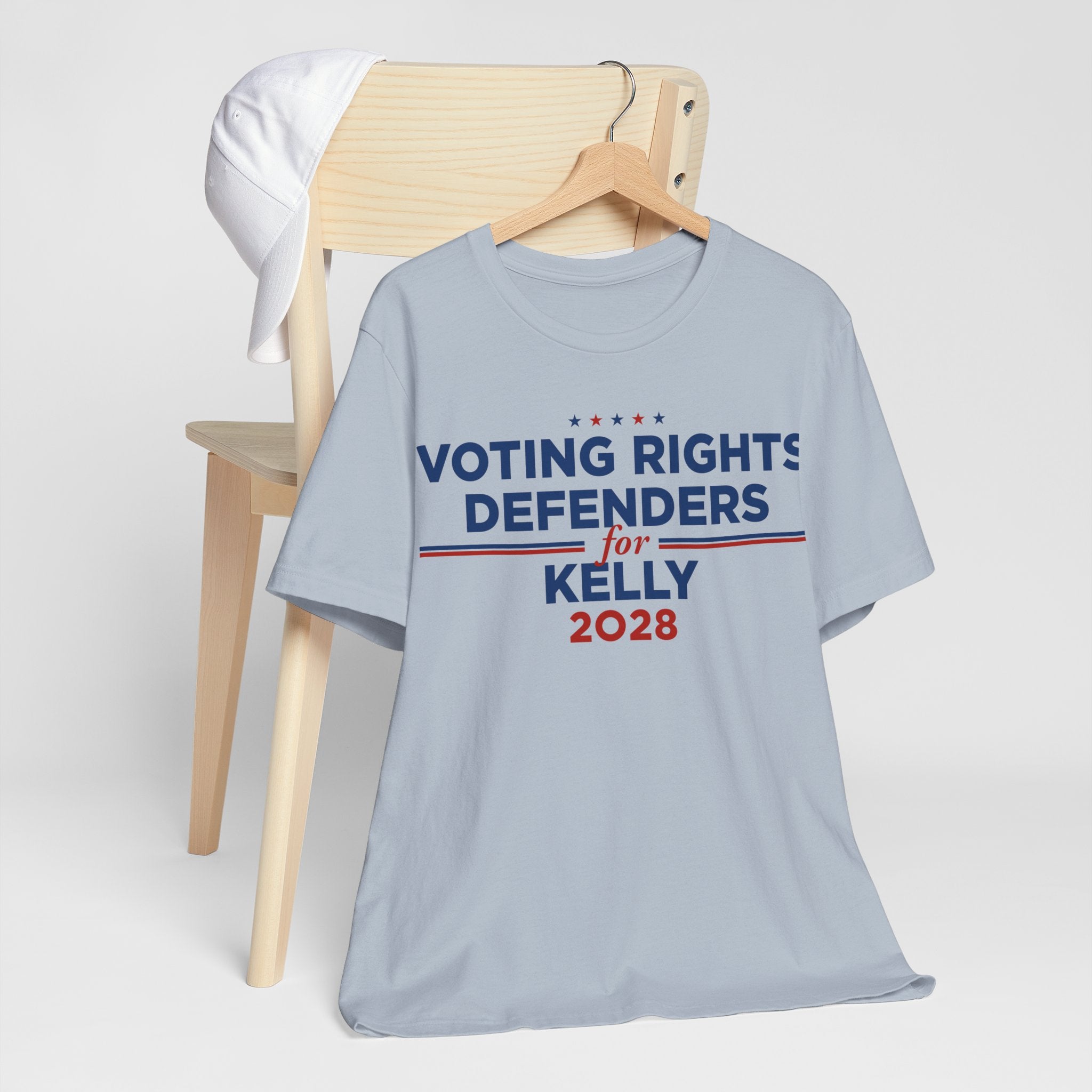 Voting Rights Defenders for Mark Kelly for President Campaign T-Shirt 2028