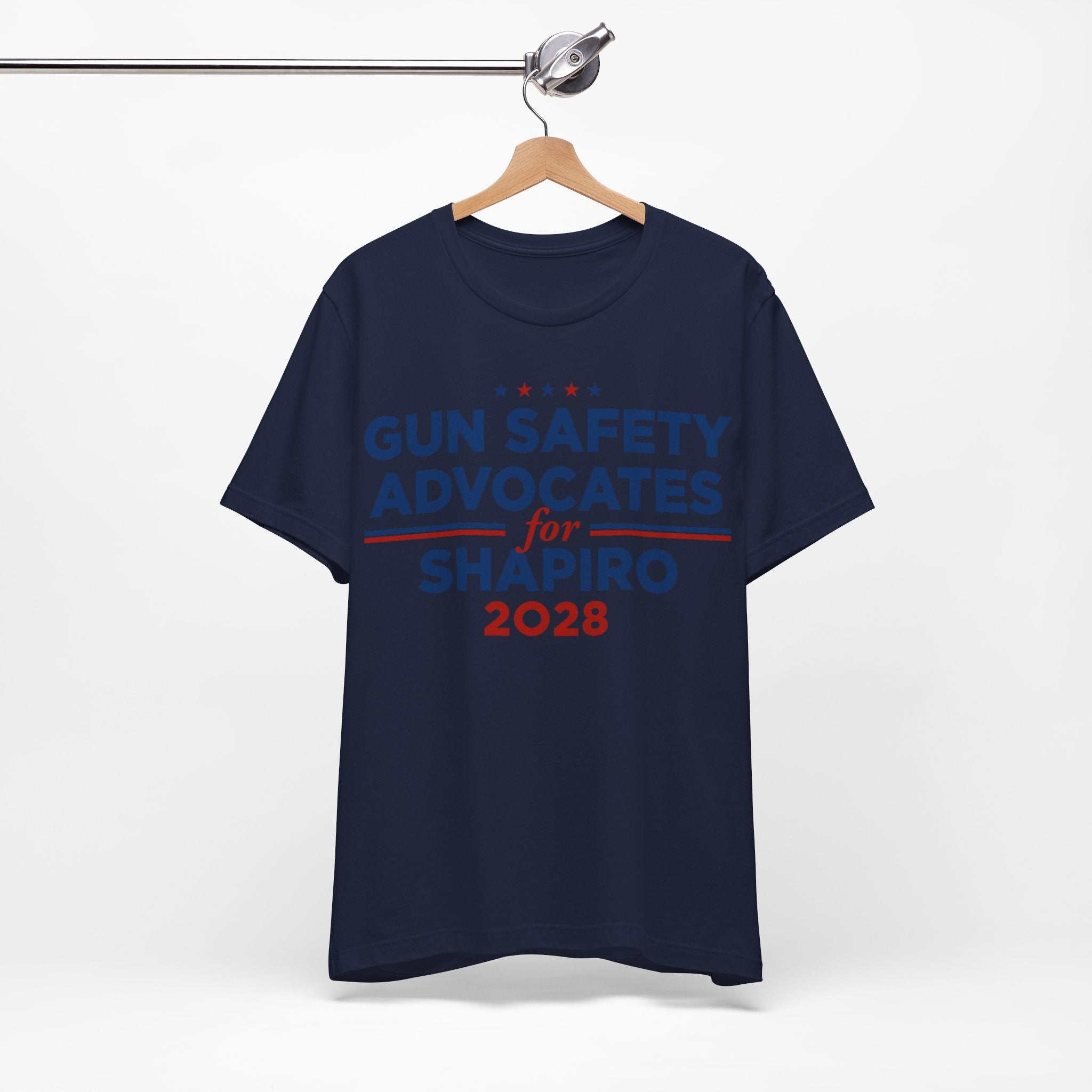 Gun Safety Advocates for Josh Shapiro for President Campaign T-Shirt 2028