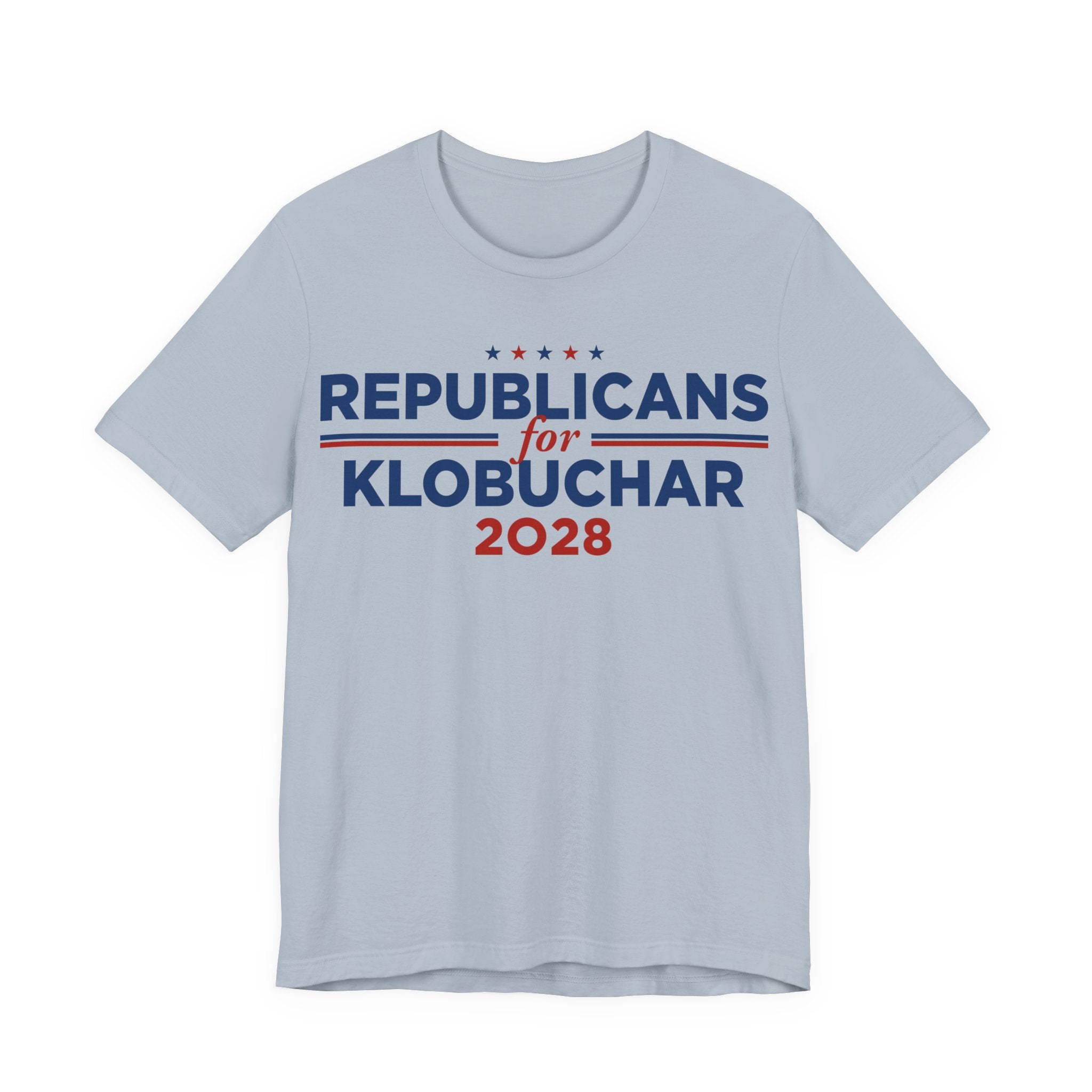Republicans for Amy Klobuchar Campaign T-Shirt for President 2028