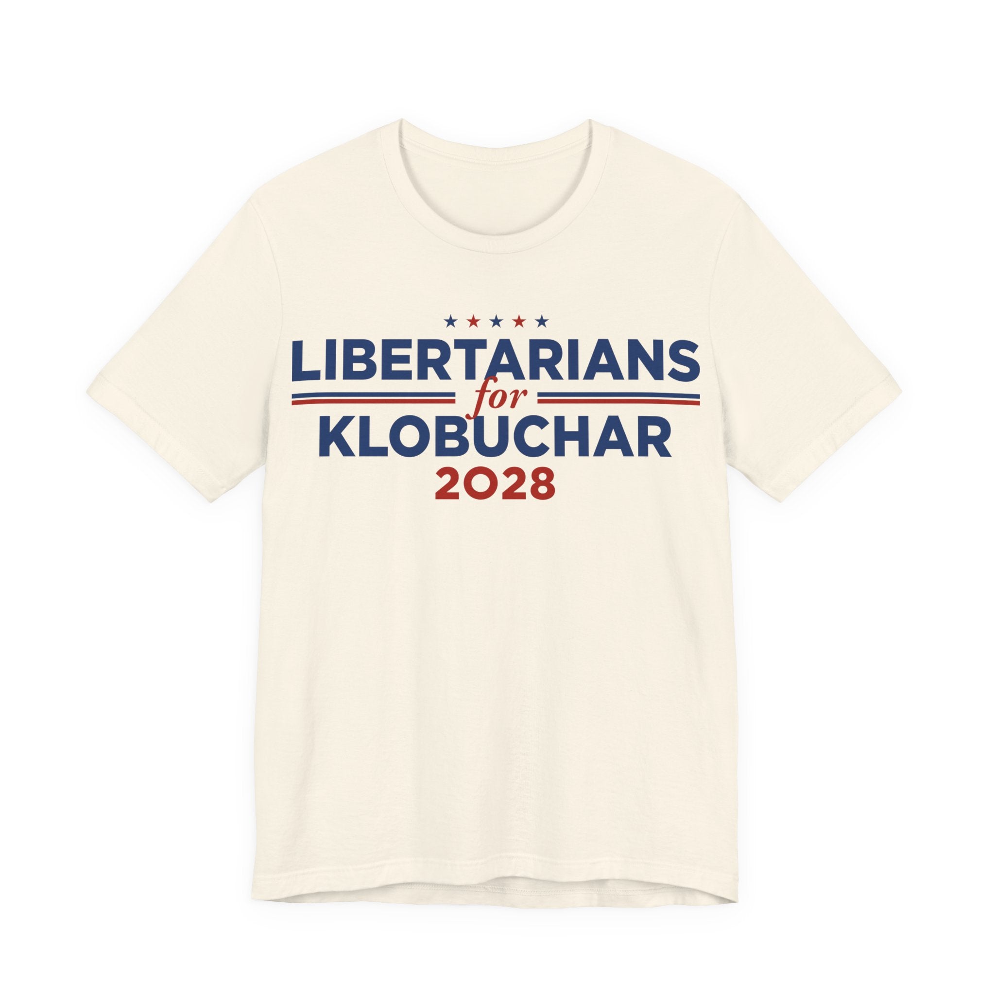 Libertarians for Amy Klobuchar for President Campaign T-Shirt 2028