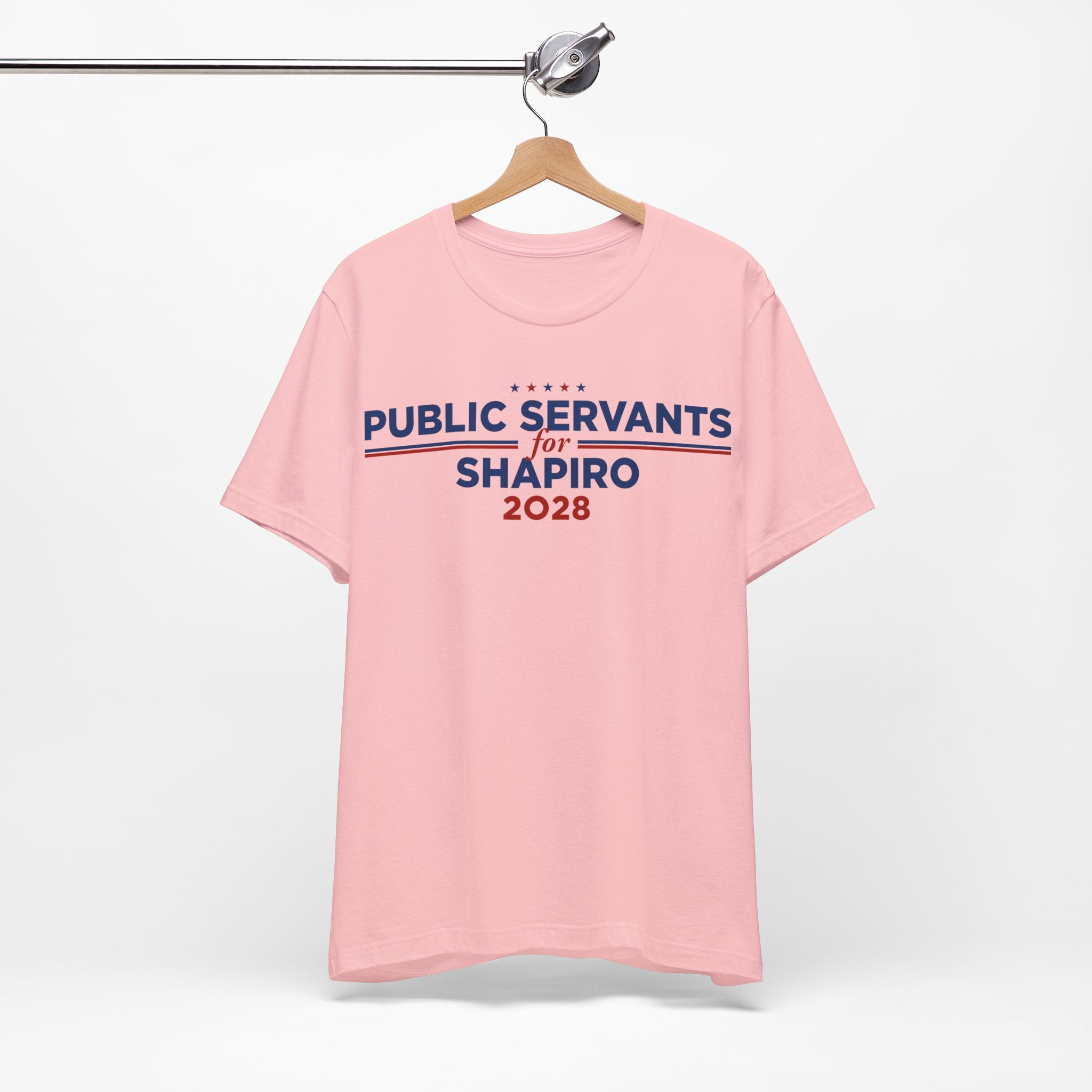 Public Servants for Josh Shapiro for President Campaign T-Shirt 2028