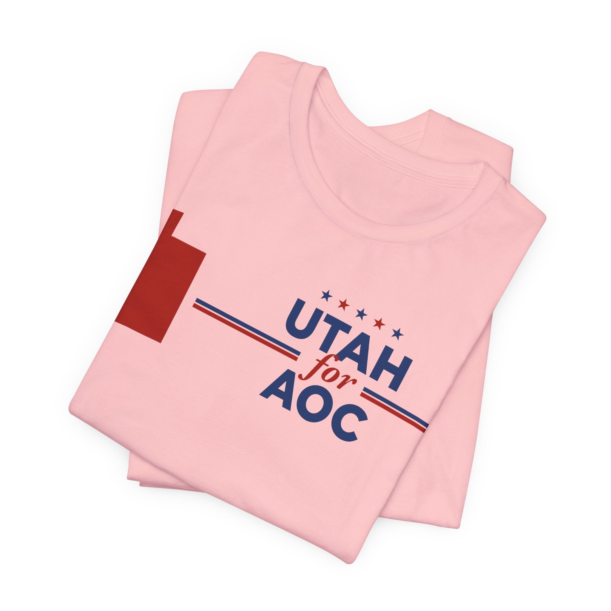 Utah for AOC for President Campaign T-Shirt 2028