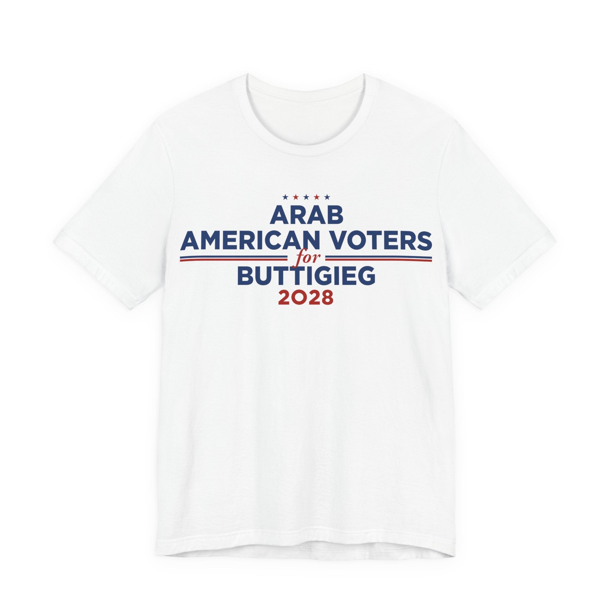 Arab American Voters for Pete Buttigieg for President Campaign T-Shirt 2028