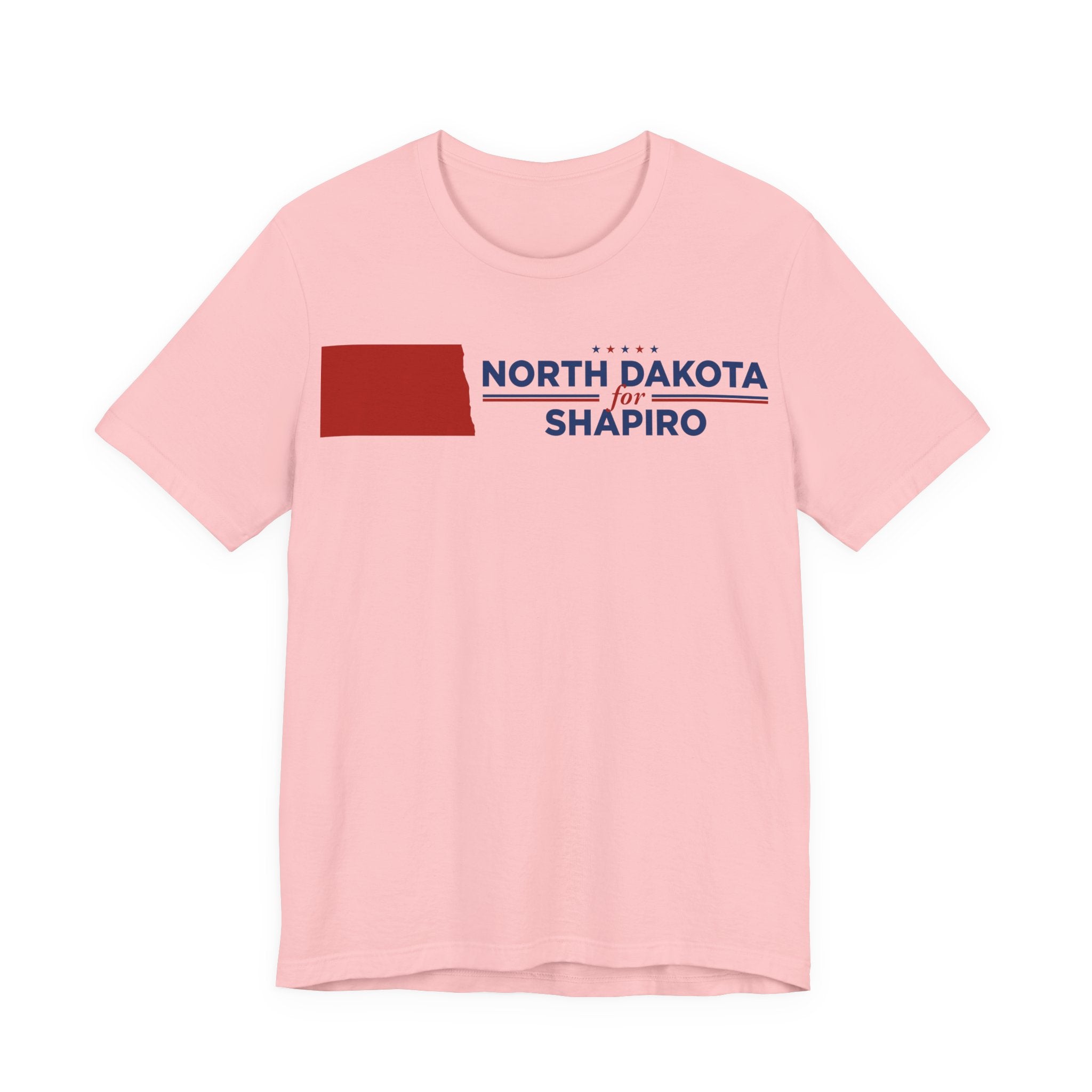 North Dakota for Josh Shapiro for President Campaign T-Shirt 2028