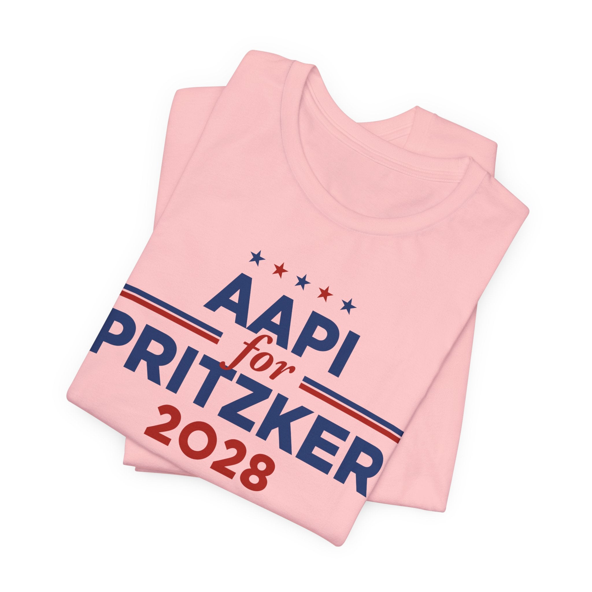AAPI Asian American and Pacific Islander for J.B. Priztker Campaign T-Shirt for President 2028