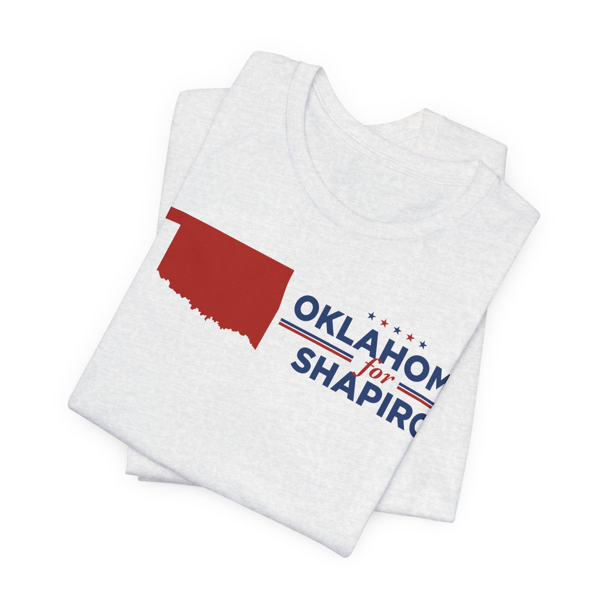 Oklahoma for Josh Shapiro for President Campaign T-Shirt 2028