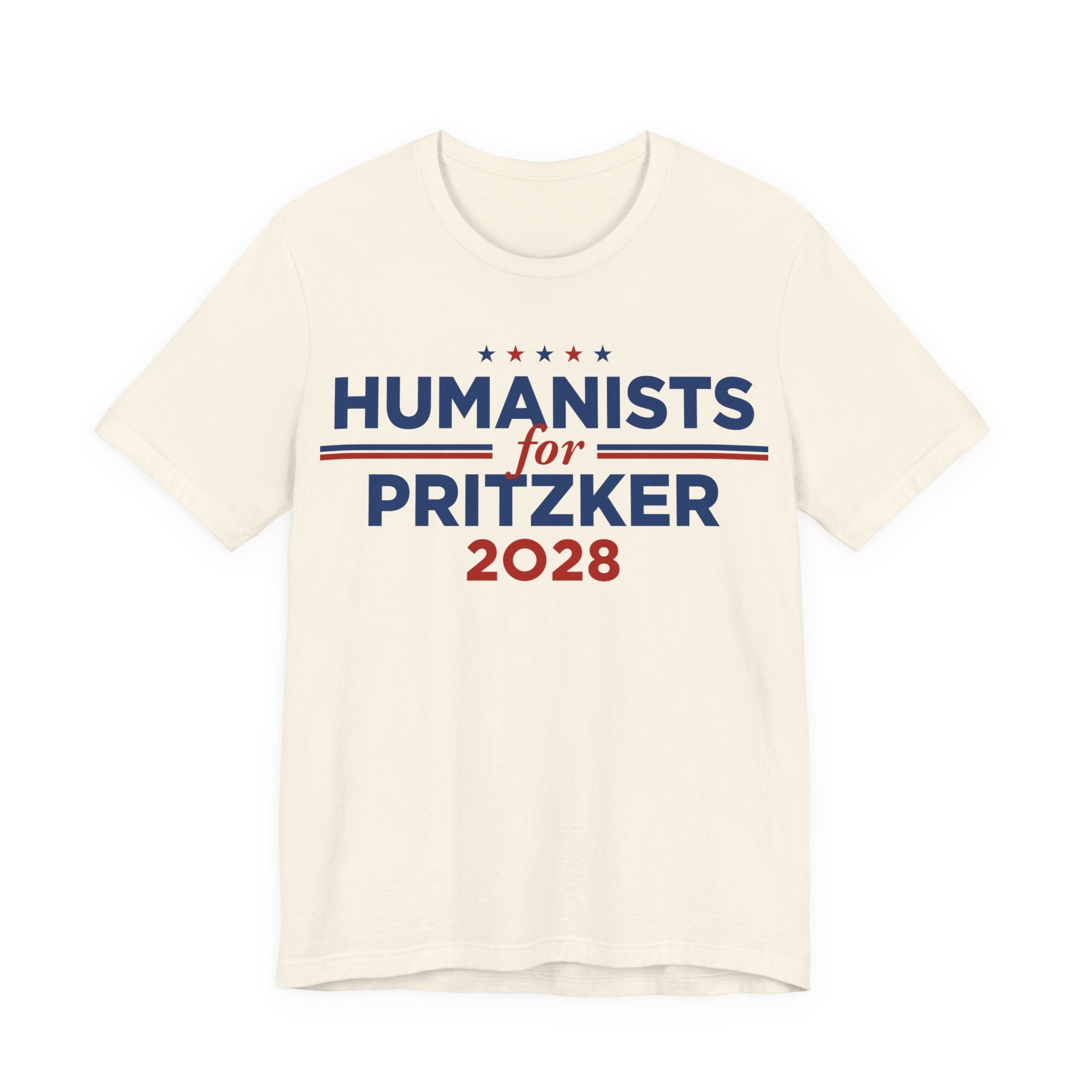 Humanists for J.B. Pritzker for President Campaign T-Shirt 2028