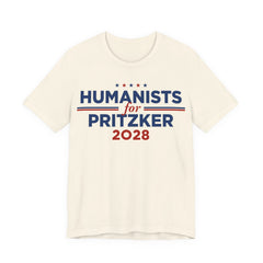 Humanists for J.B. Pritzker for President Campaign T-Shirt 2028