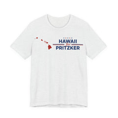 Hawaii for J.B. Pritzker for President Campaign T-Shirt 2028