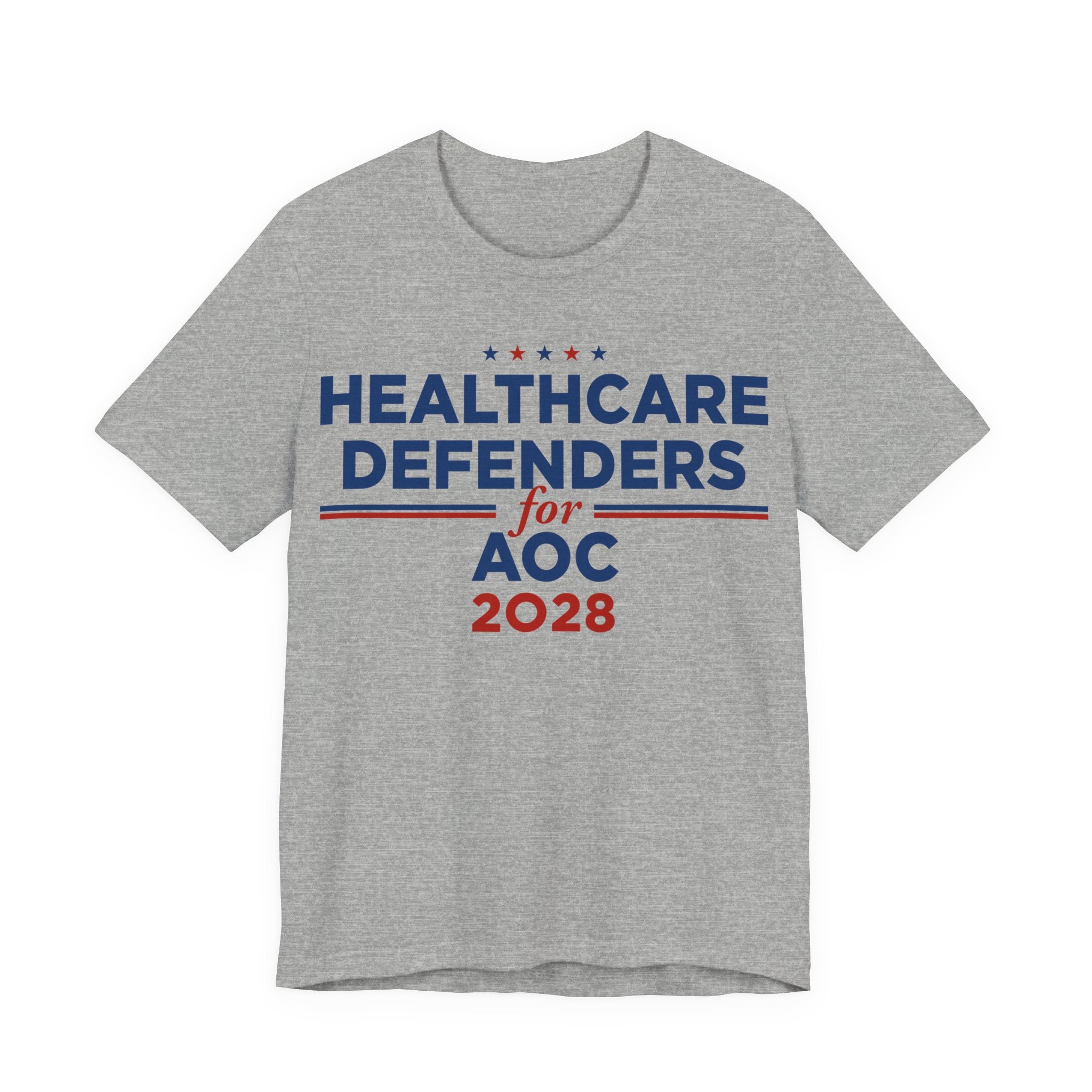 Healthcare Defenders for AOC for President Campaign T-Shirt 2028