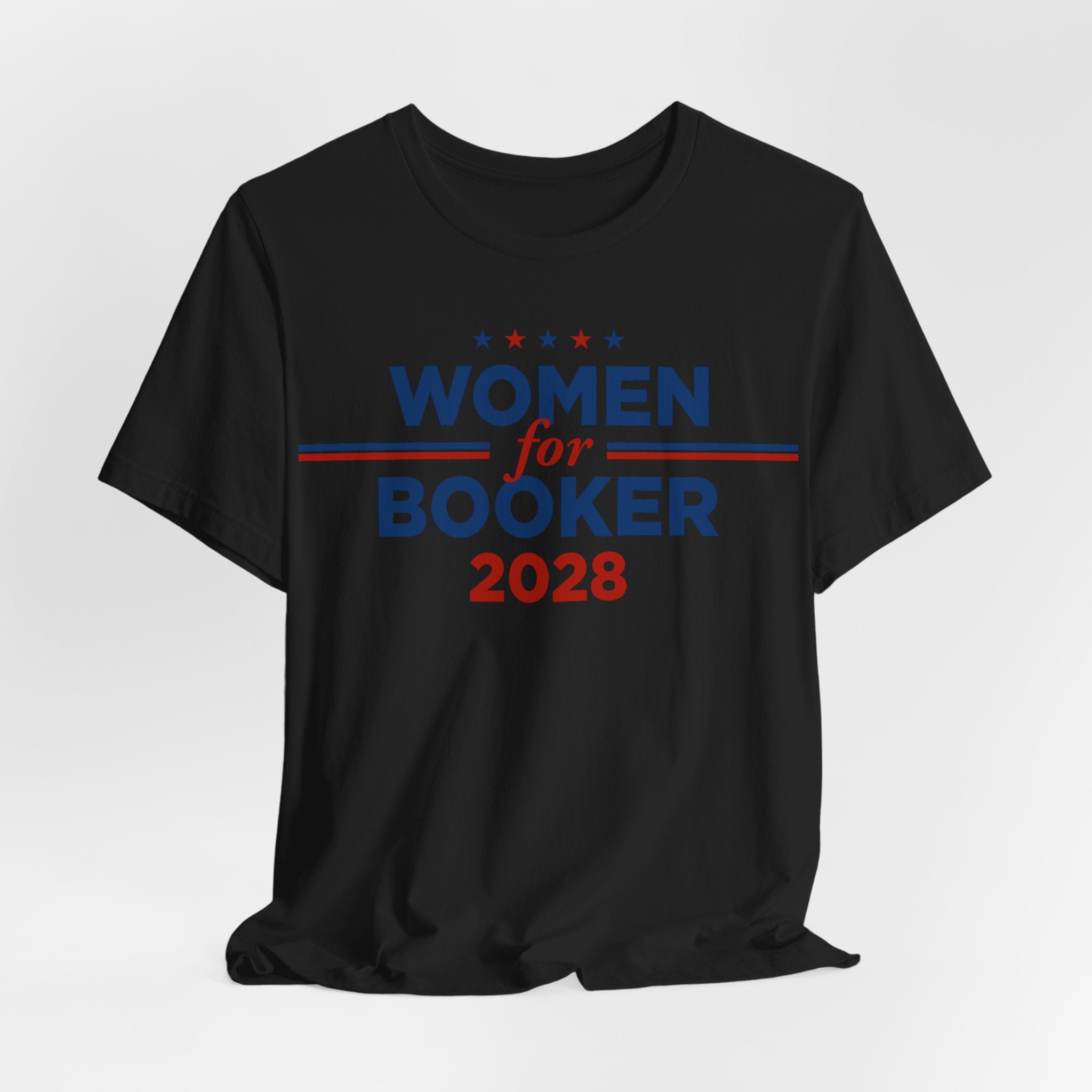 Women for Cory Booker for President Campaign T-Shirt 2028