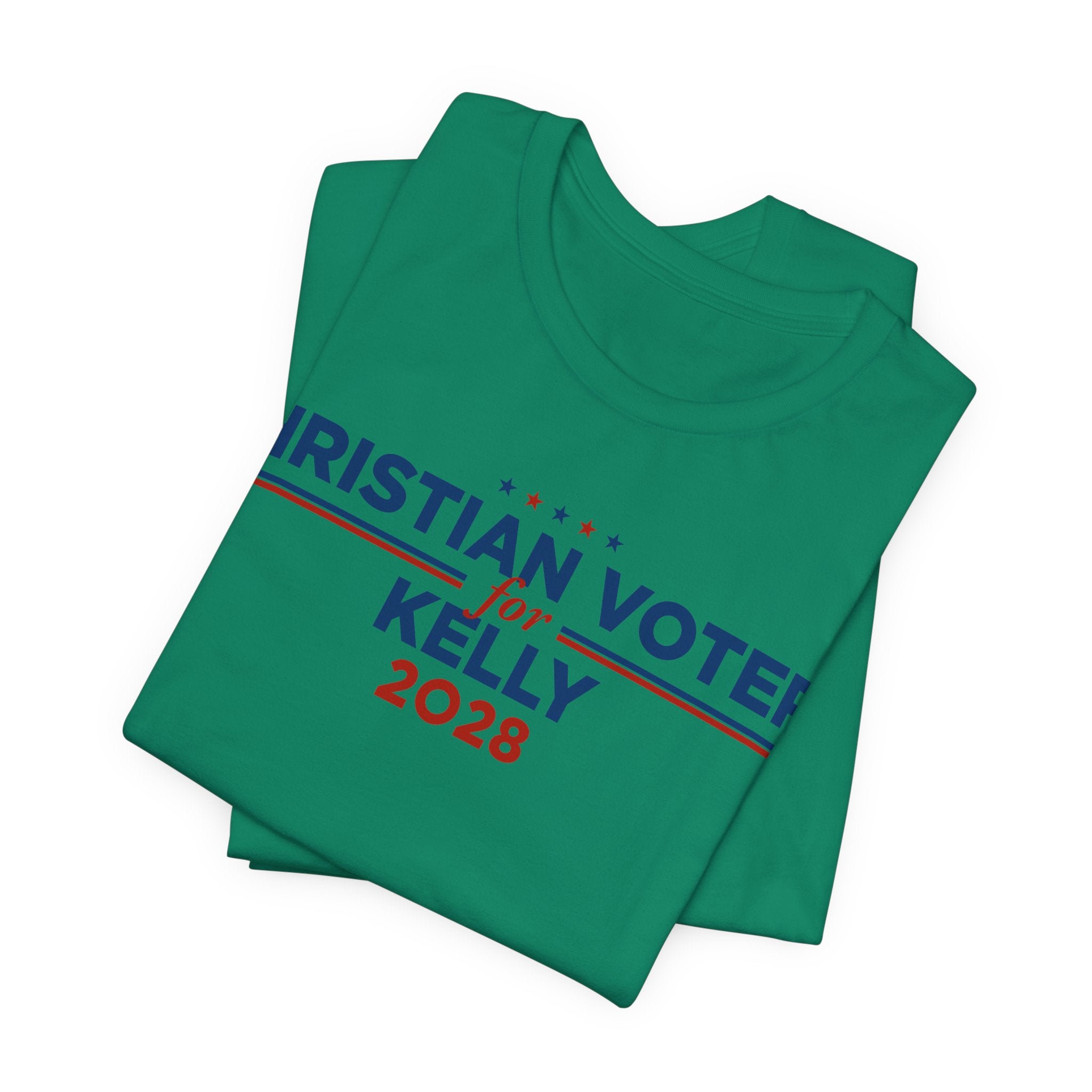 Christian Voters for Mark Kelly for President Campaign T-Shirt 2028