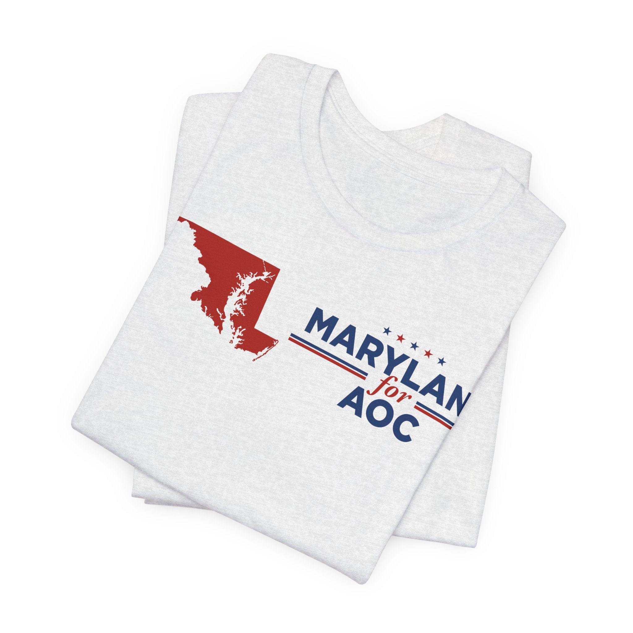 Maryland for AOC for President Campaign T-Shirt 2028