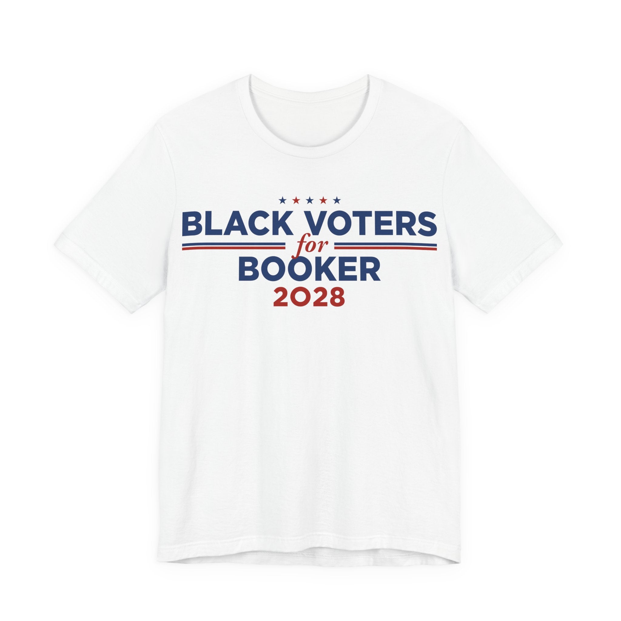Black Voters for Cory Booker Campaign T-Shirt for President 2028
