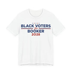 Black Voters for Cory Booker Campaign T-Shirt for President 2028