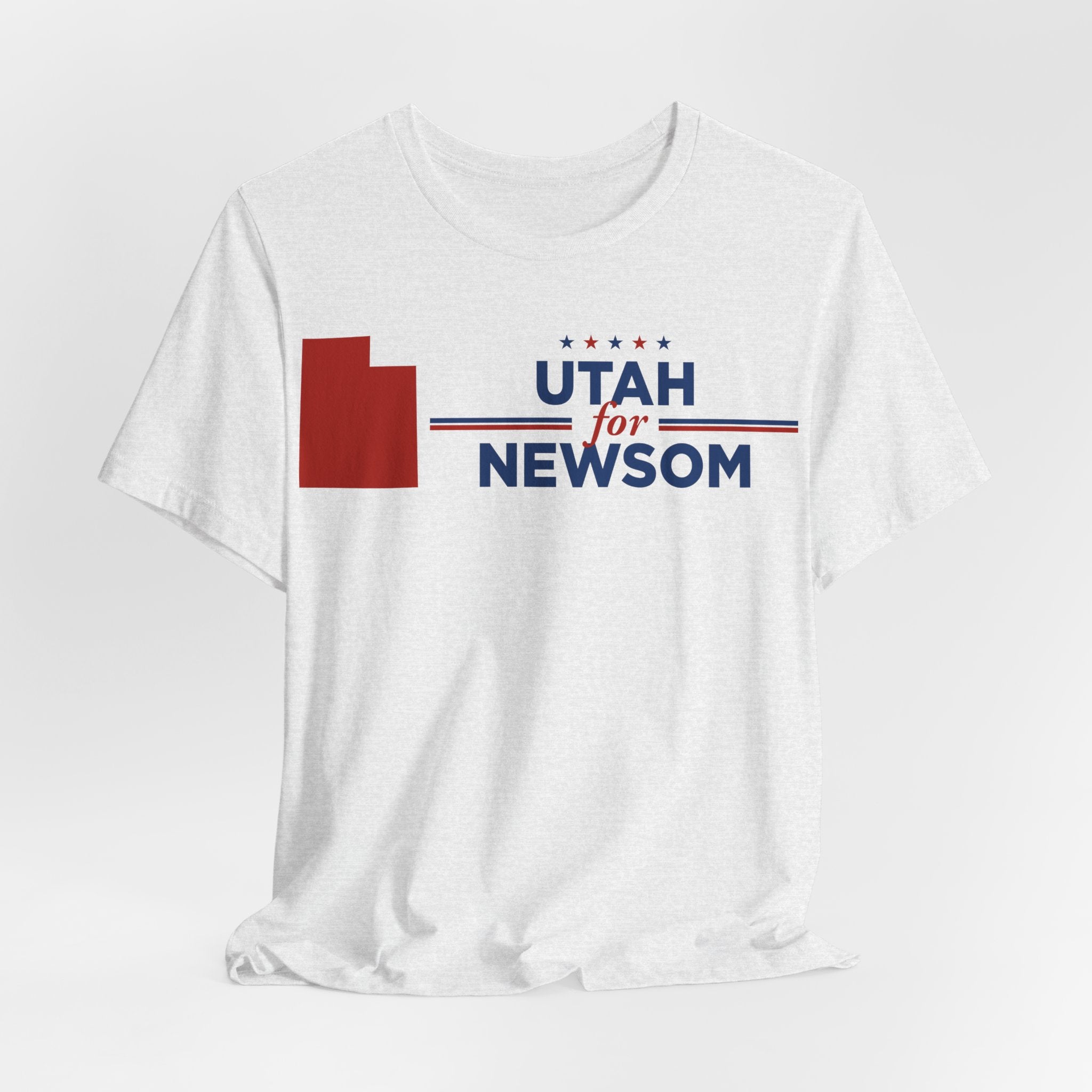 Utah for Gavin Newsom for President Campaign T-Shirt 2028