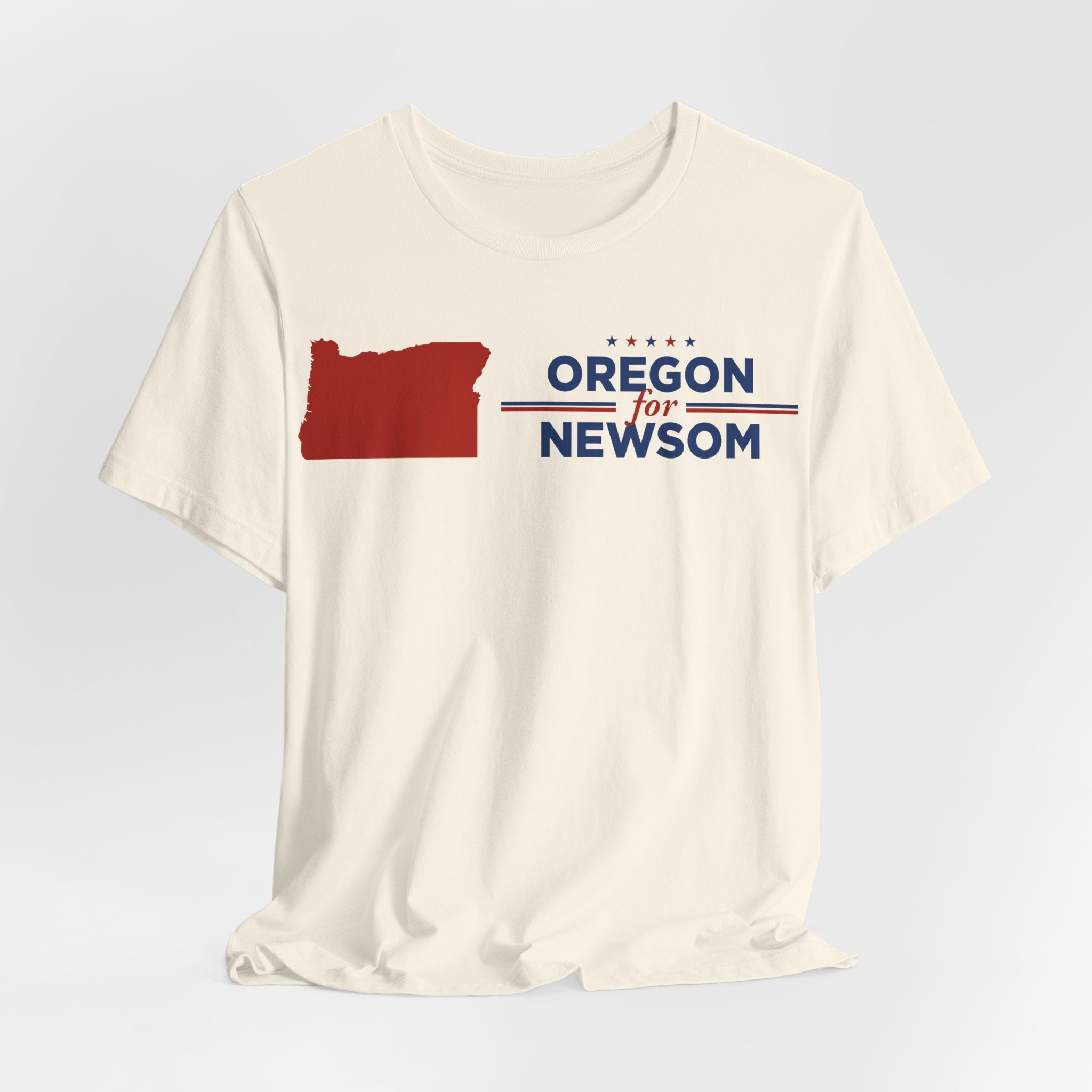 Oregon for Gavin Newsom for President Campaign T-Shirt 2028