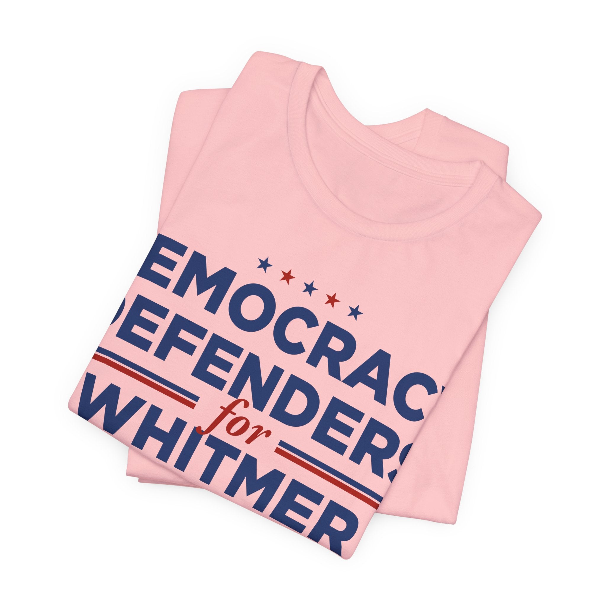 Democracy Defenders for Gretchen Whitmer for President Campaign T-Shirt 2028