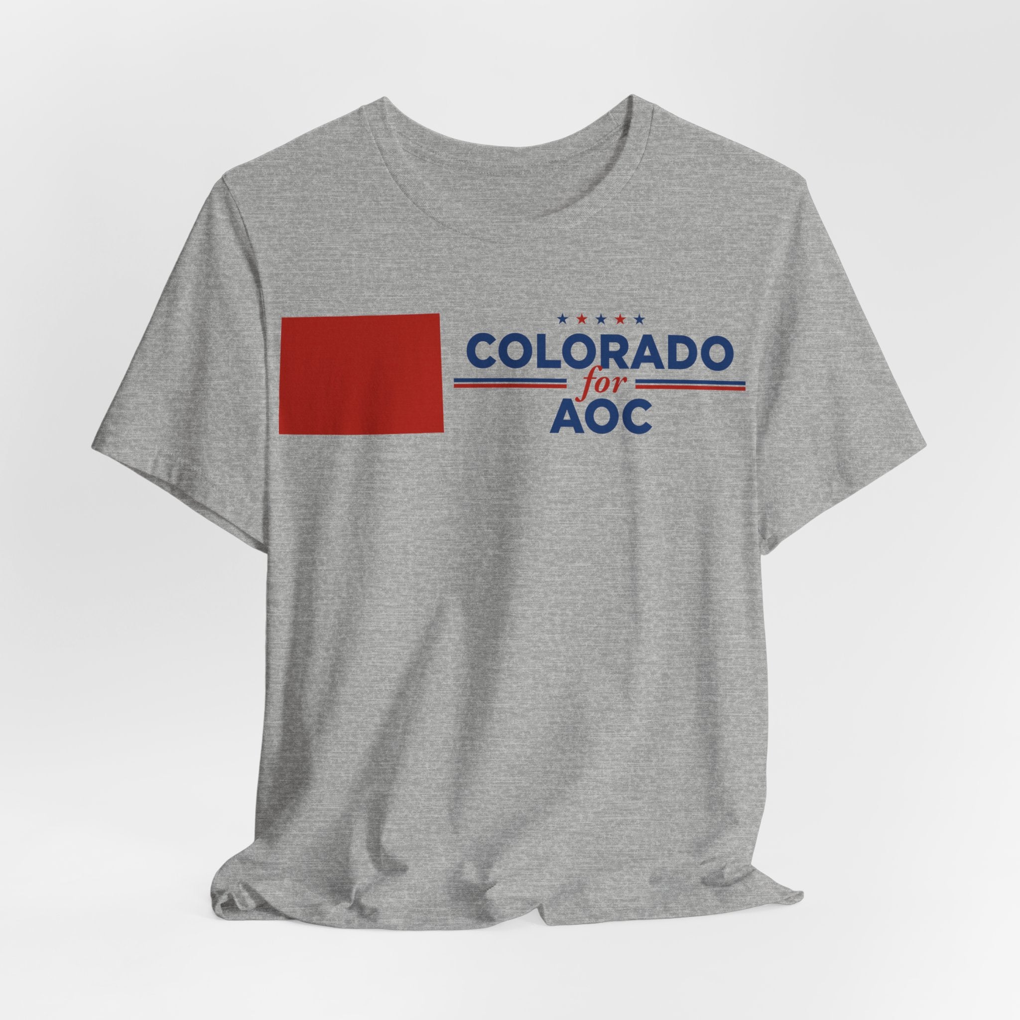 Colorado for AOC for President Campaign T-Shirt 2028