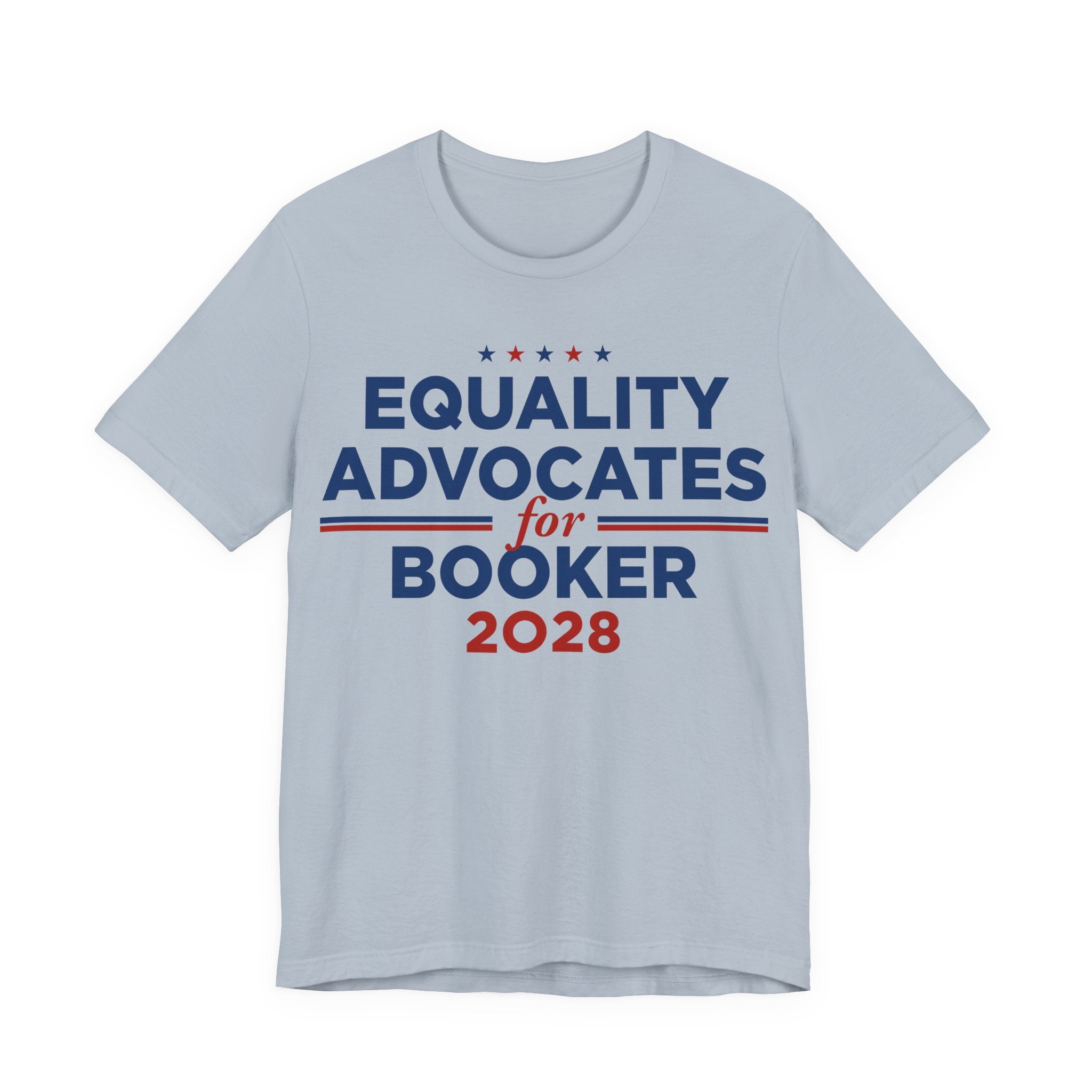 Equality Advocates for Cory Booker for President Campaign T-Shirt 2028