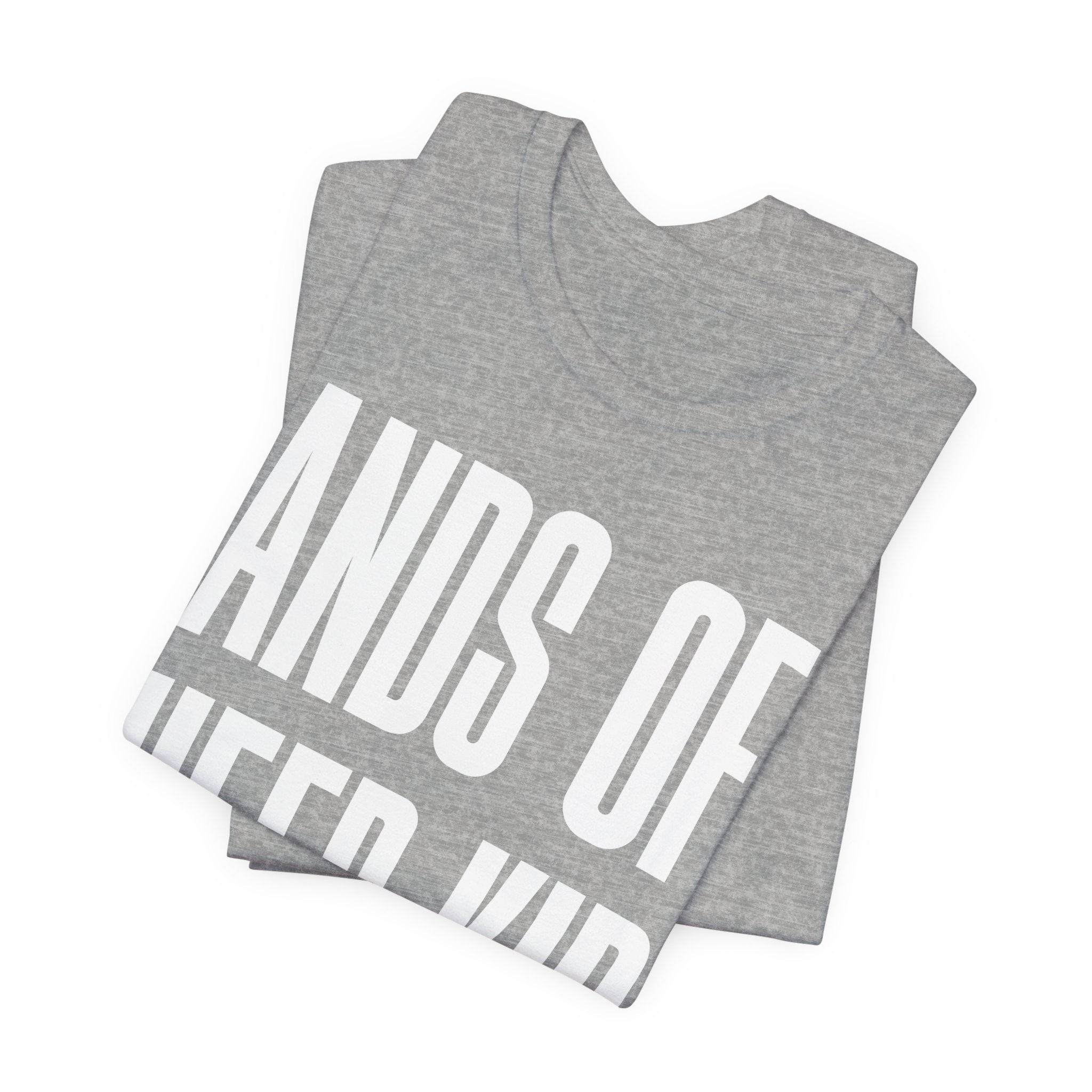 Hands Off Queer Kids T-Shirt | LGBTQ+ Ally Protest Tee | Protect Queer & Trans Kids Graphic Shirt