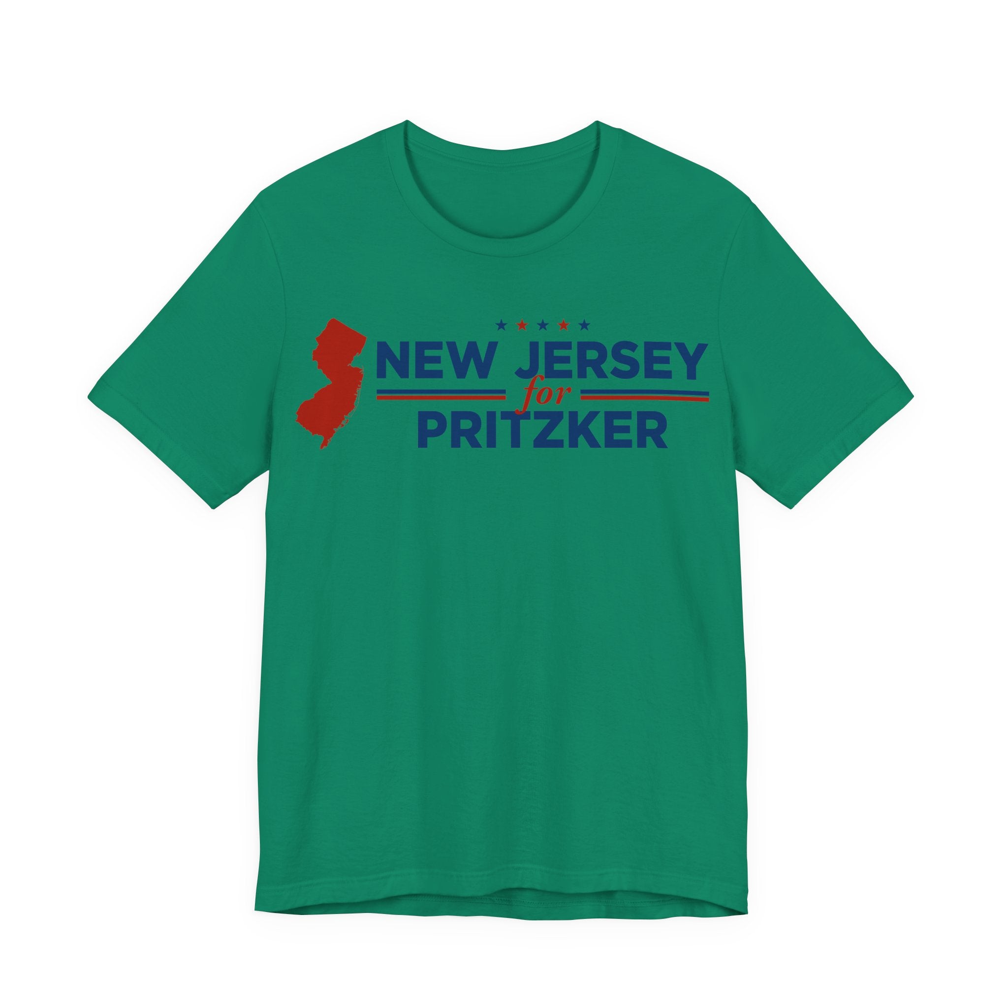 New Jersey for J.B. Pritzker for President Campaign T-Shirt 2028