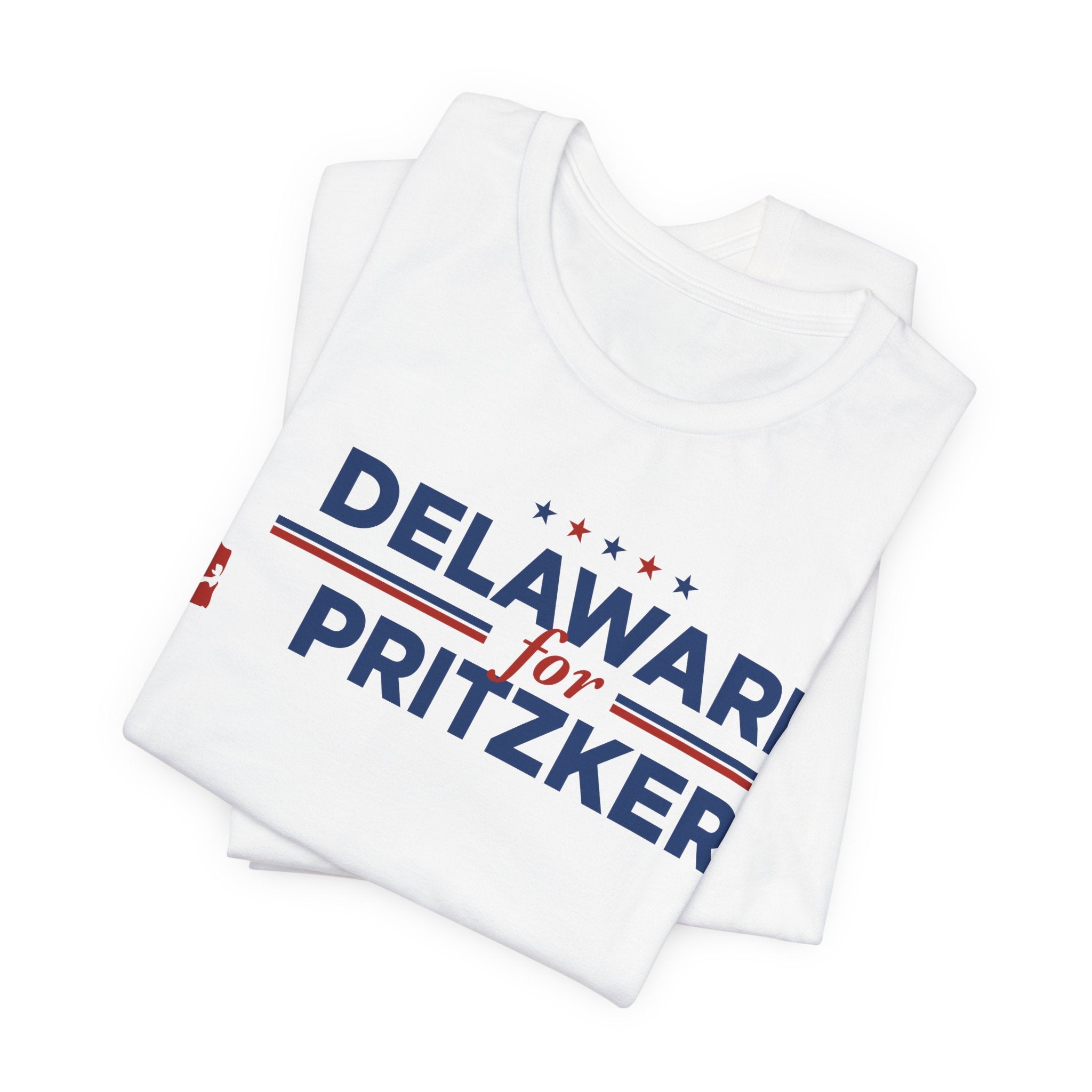 Delaware for J.B. Pritzker for President Campaign T-Shirt 2028