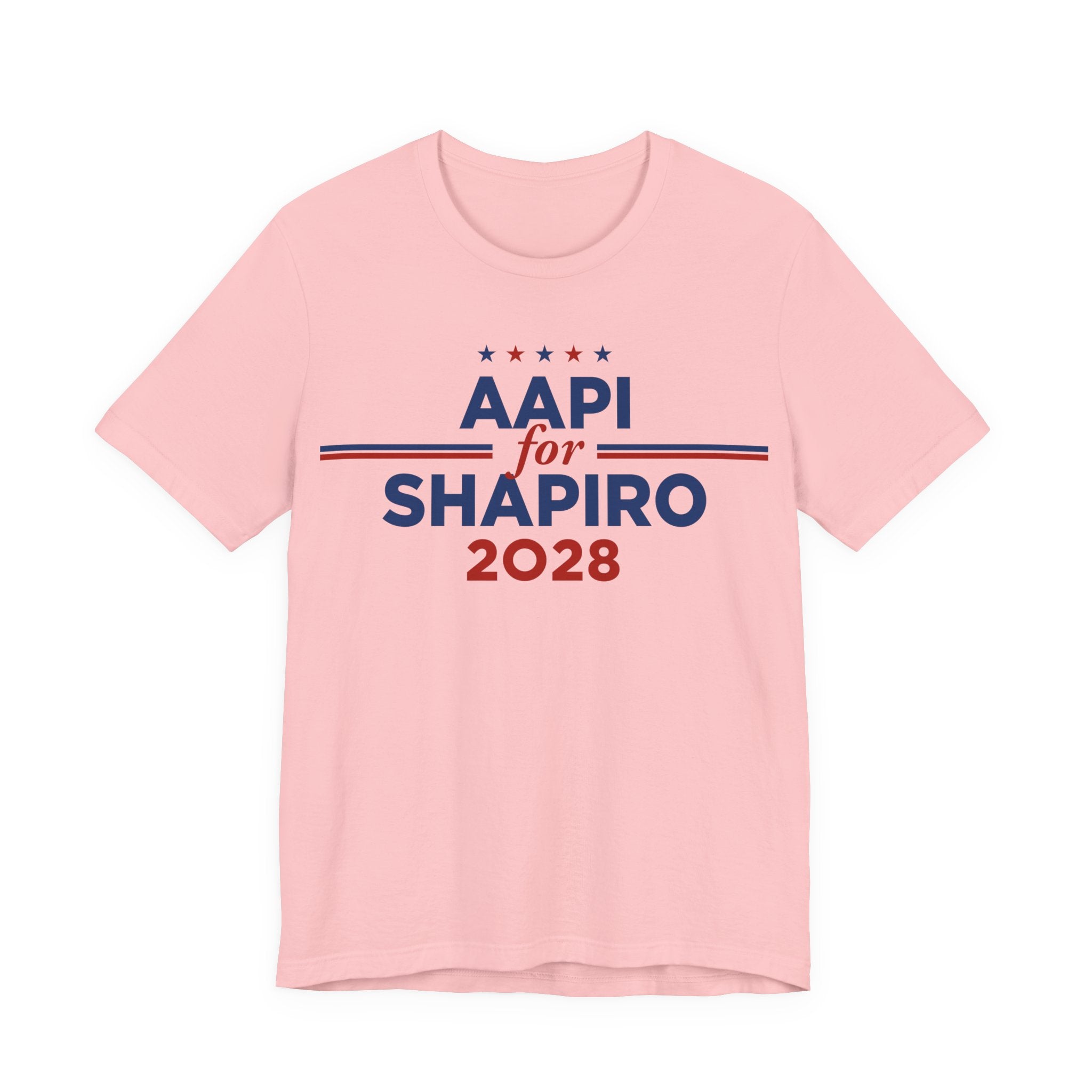 AAPI Asian American and Pacific Islander for Josh Shapiro Campaign T-Shirt for President 2028