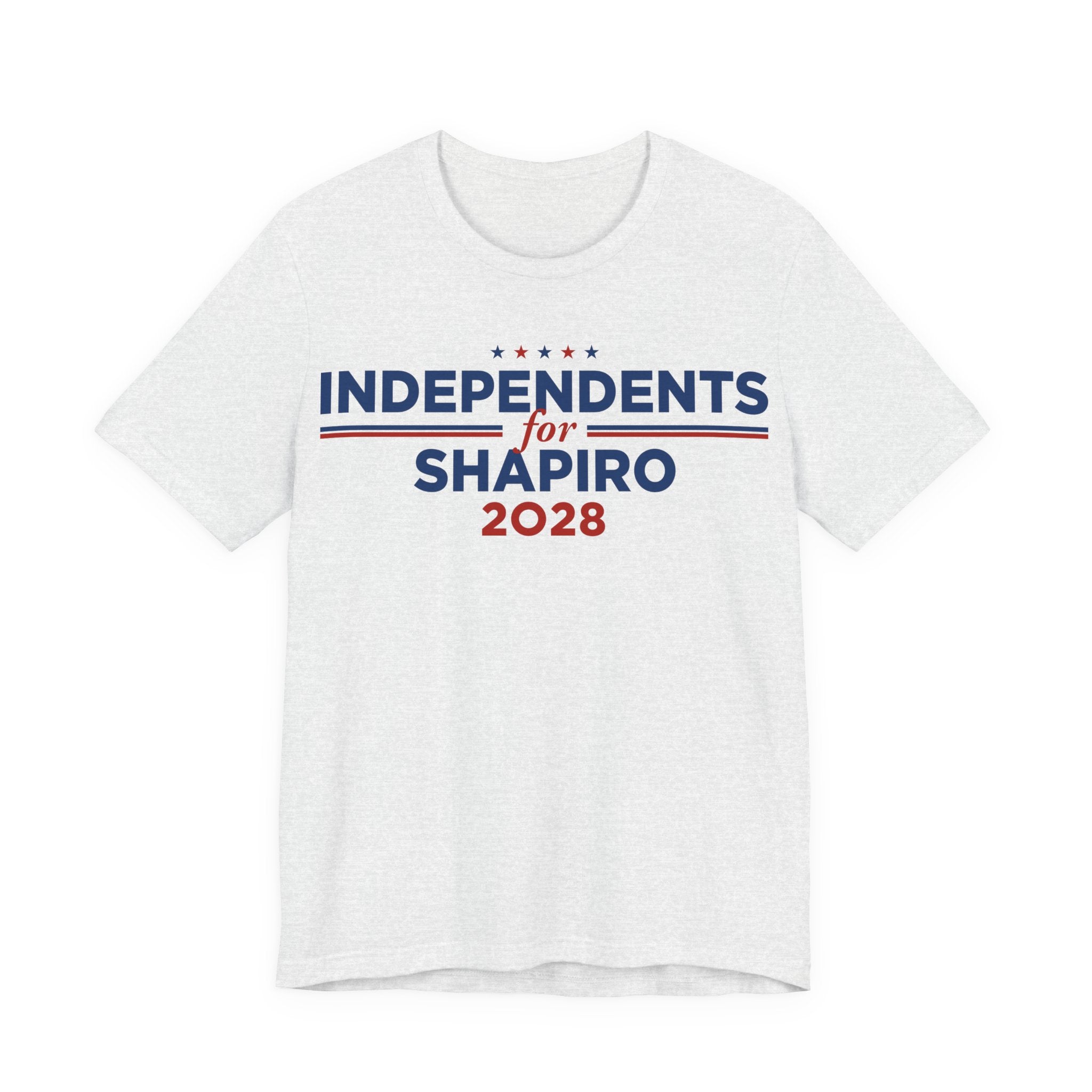 Independents for Josh Shapiro for President Campaign T-Shirt 2028
