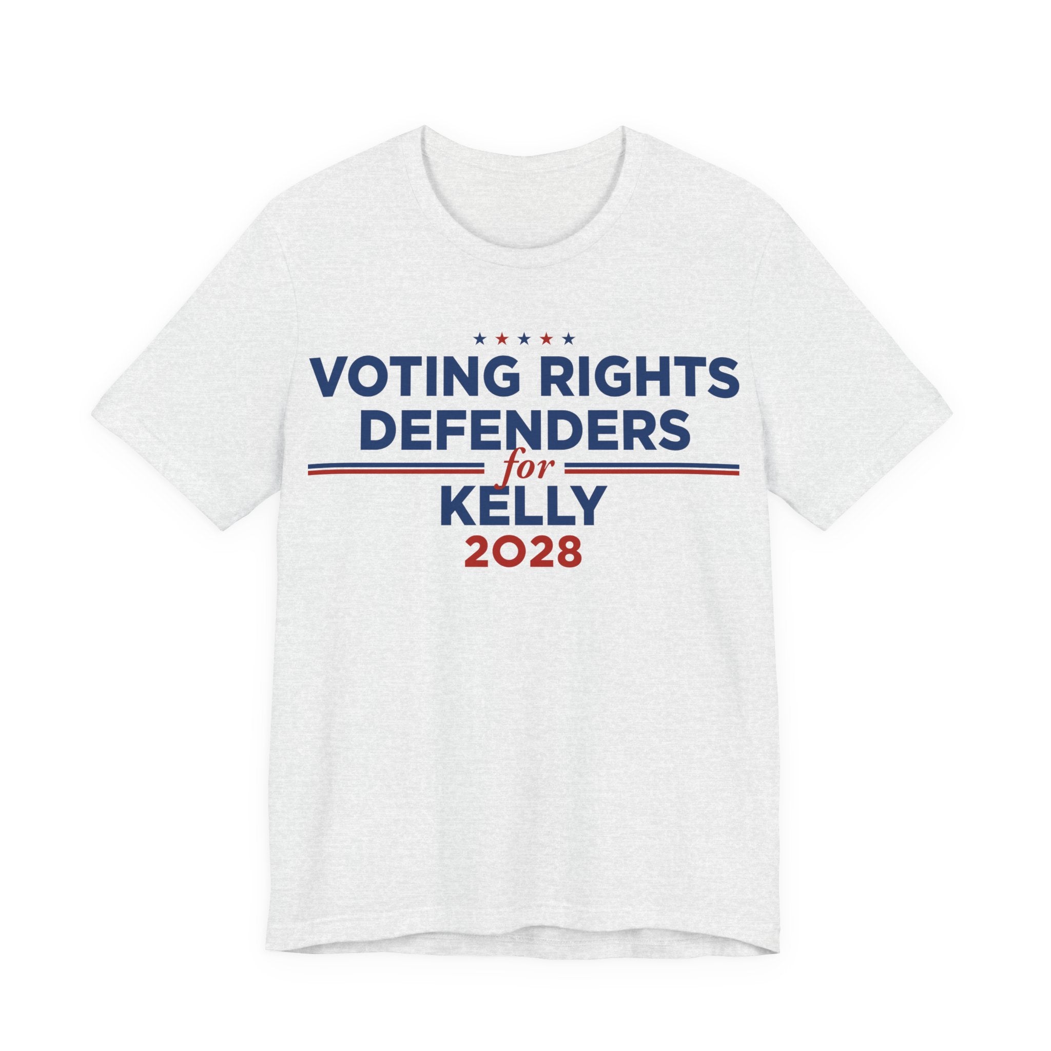 Voting Rights Defenders for Mark Kelly for President Campaign T-Shirt 2028