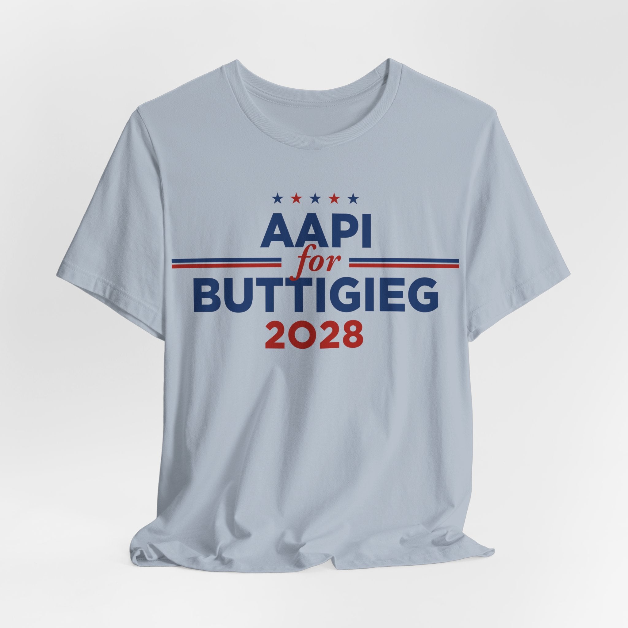 AAPI Asian American and Pacific Islander for Pete Buttigieg Campaign T-Shirt for President 2028