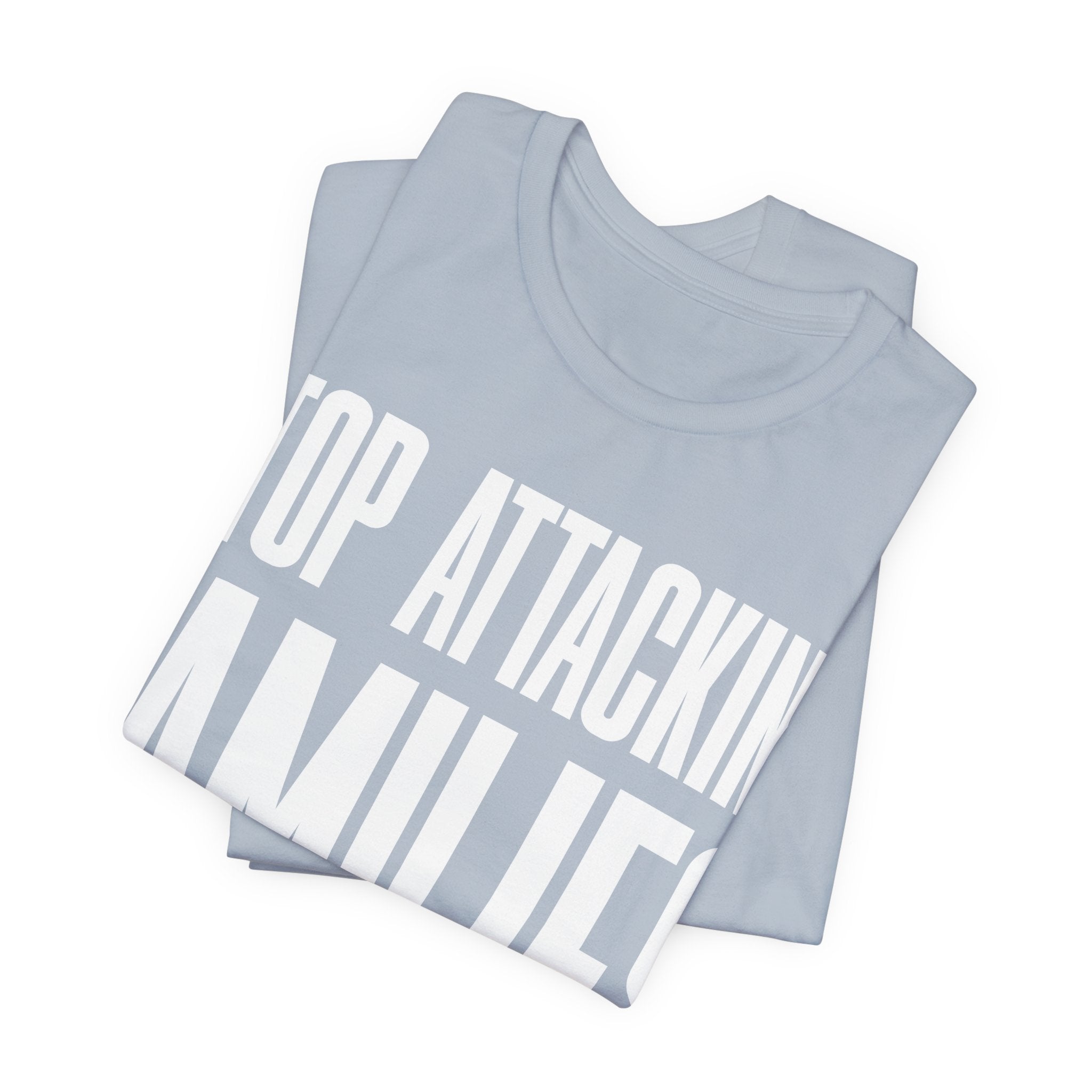 Stop Attacking Families T-Shirt | Protect Queer & Immigrant Families | LGBTQ+ & Immigration Rights Protest Tee
