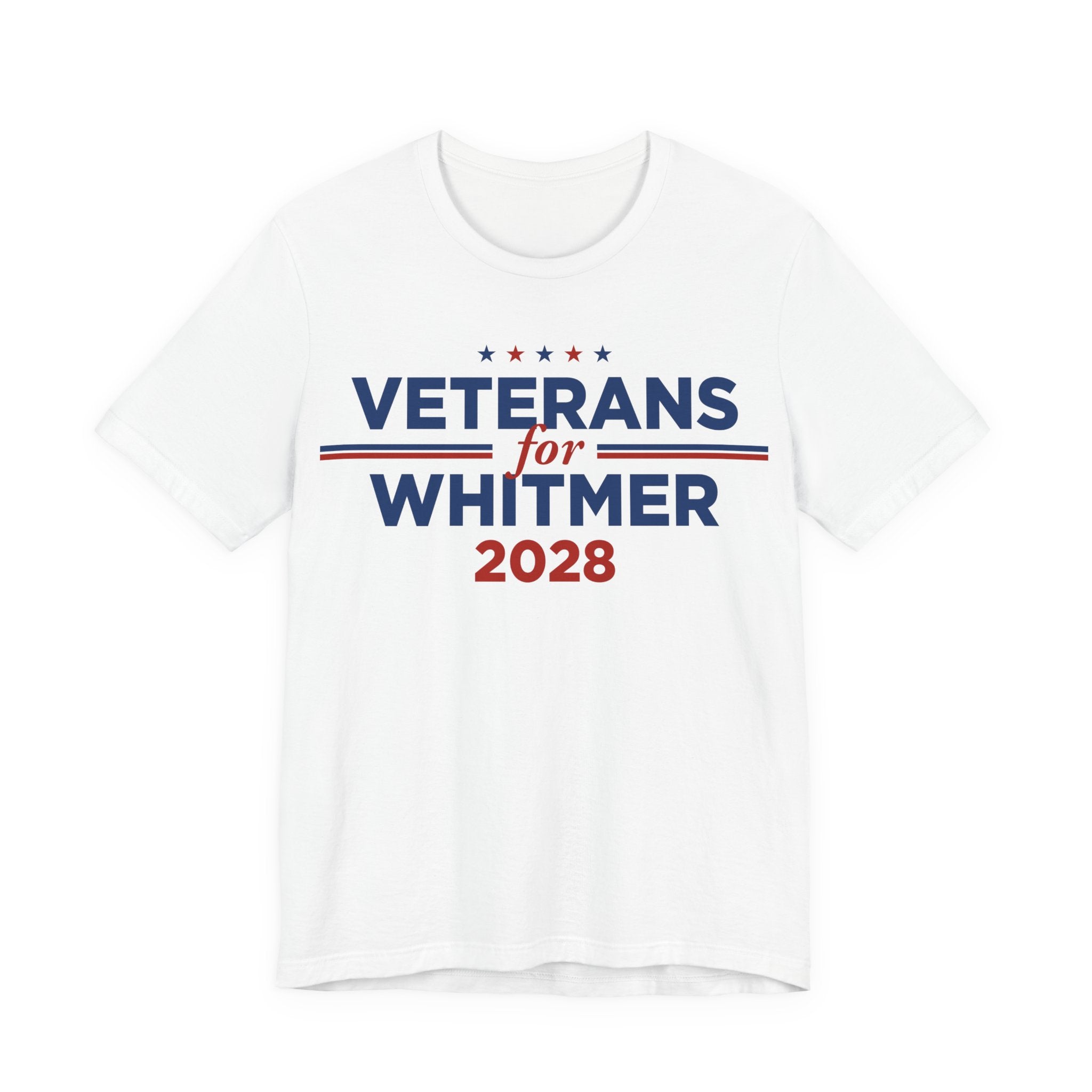 Veterans for Gretchen Whitmer for President Campaign T-Shirt 2028