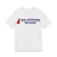 New Hampshire for J.B. Pritzker for President Campaign T-Shirt 2028