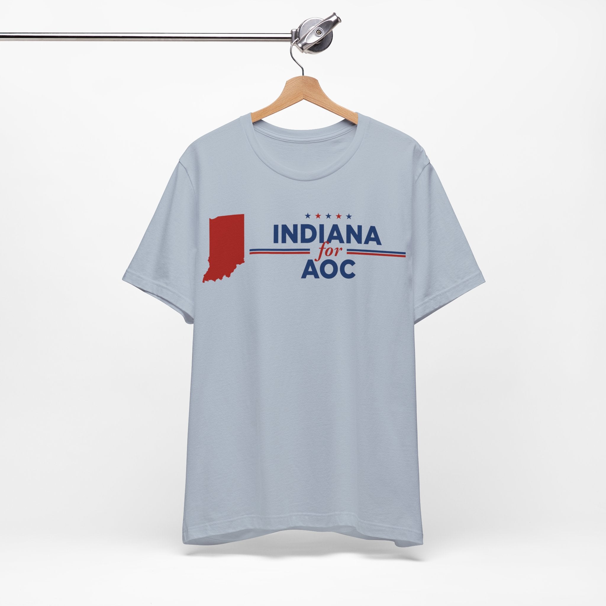Indiana for AOC for President Campaign T-Shirt 2028