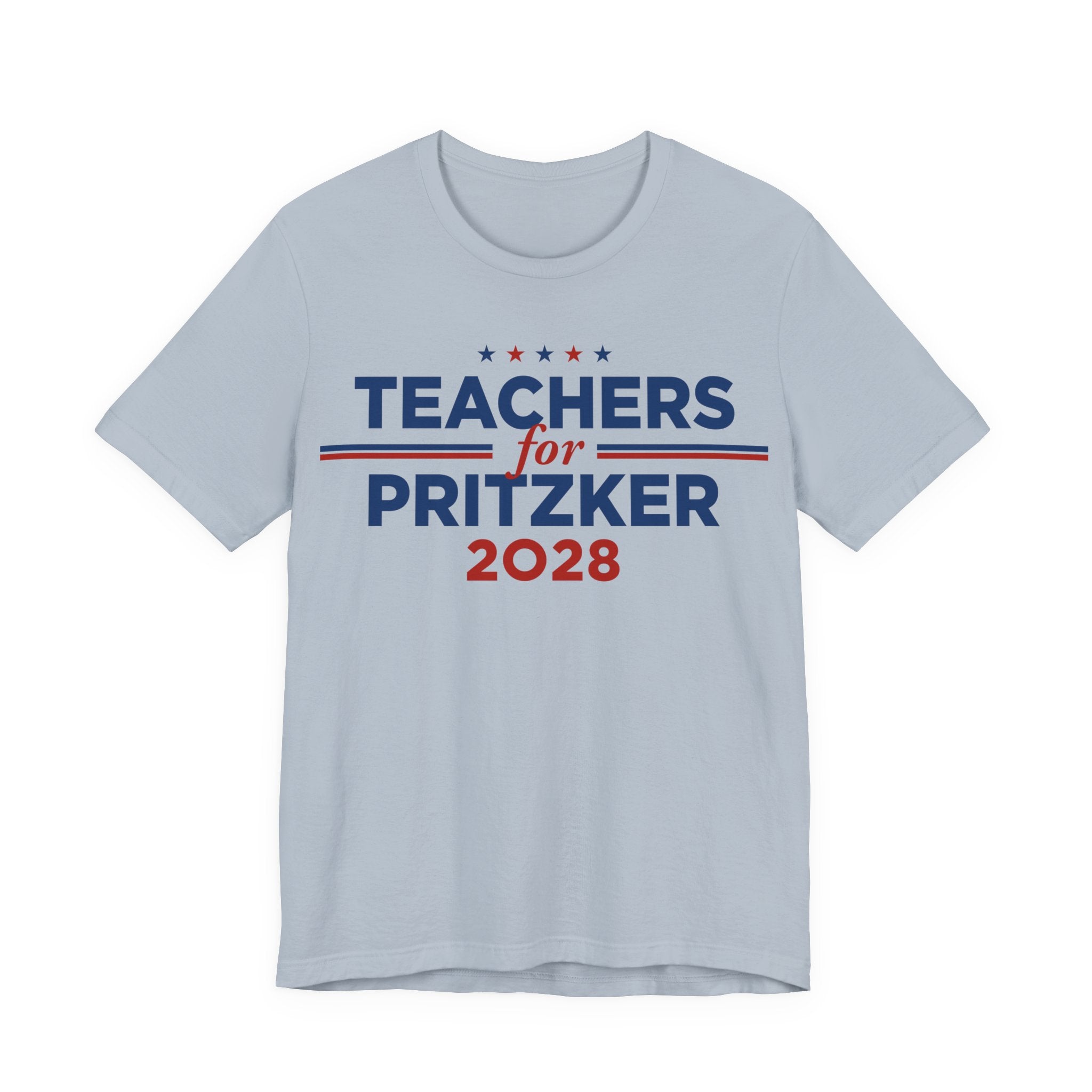 Teachers for J.B. Pritzker for President Campaign T-Shirt 2028
