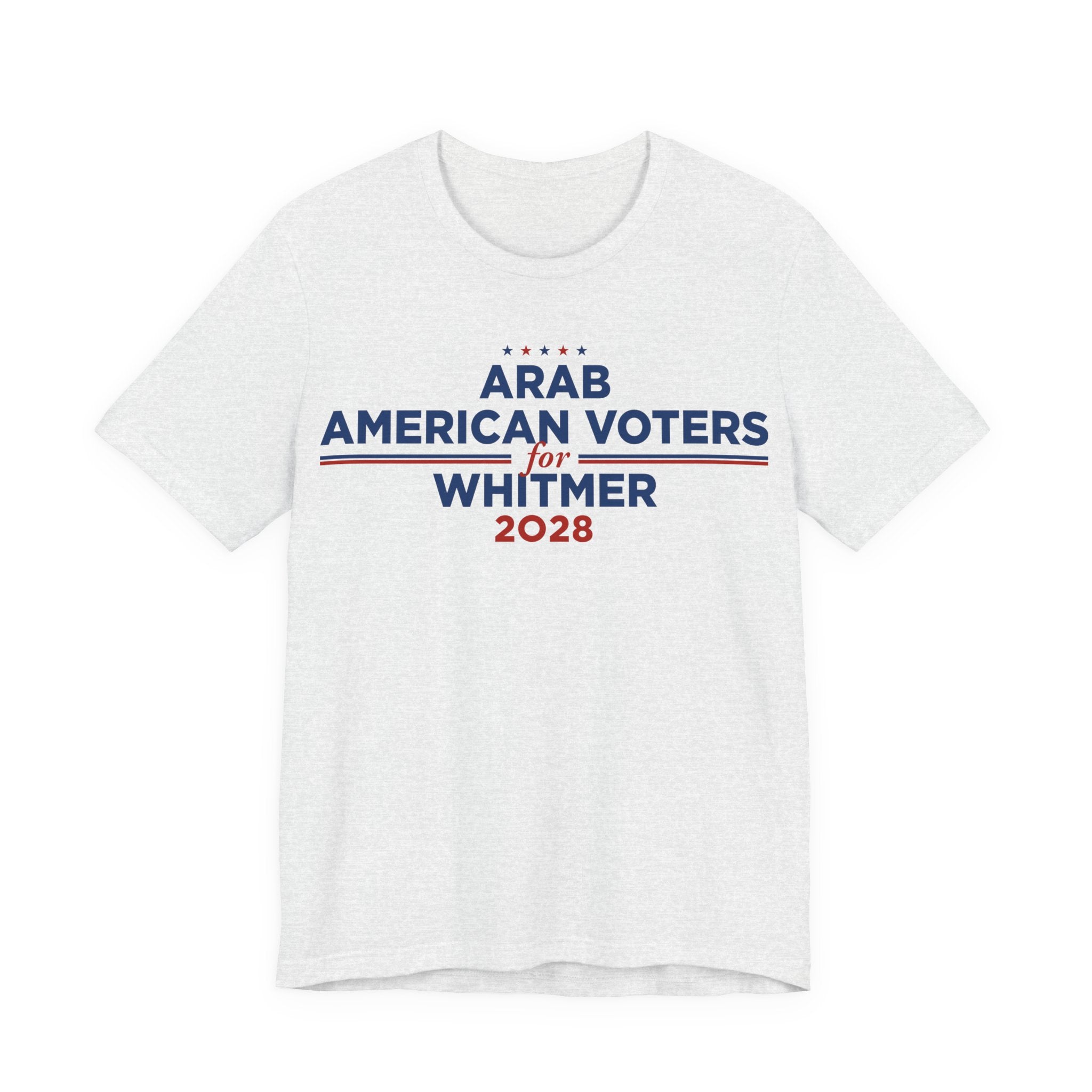 Arab American Voters for Gretchen Whitmer for President Campaign T-Shirt 2028