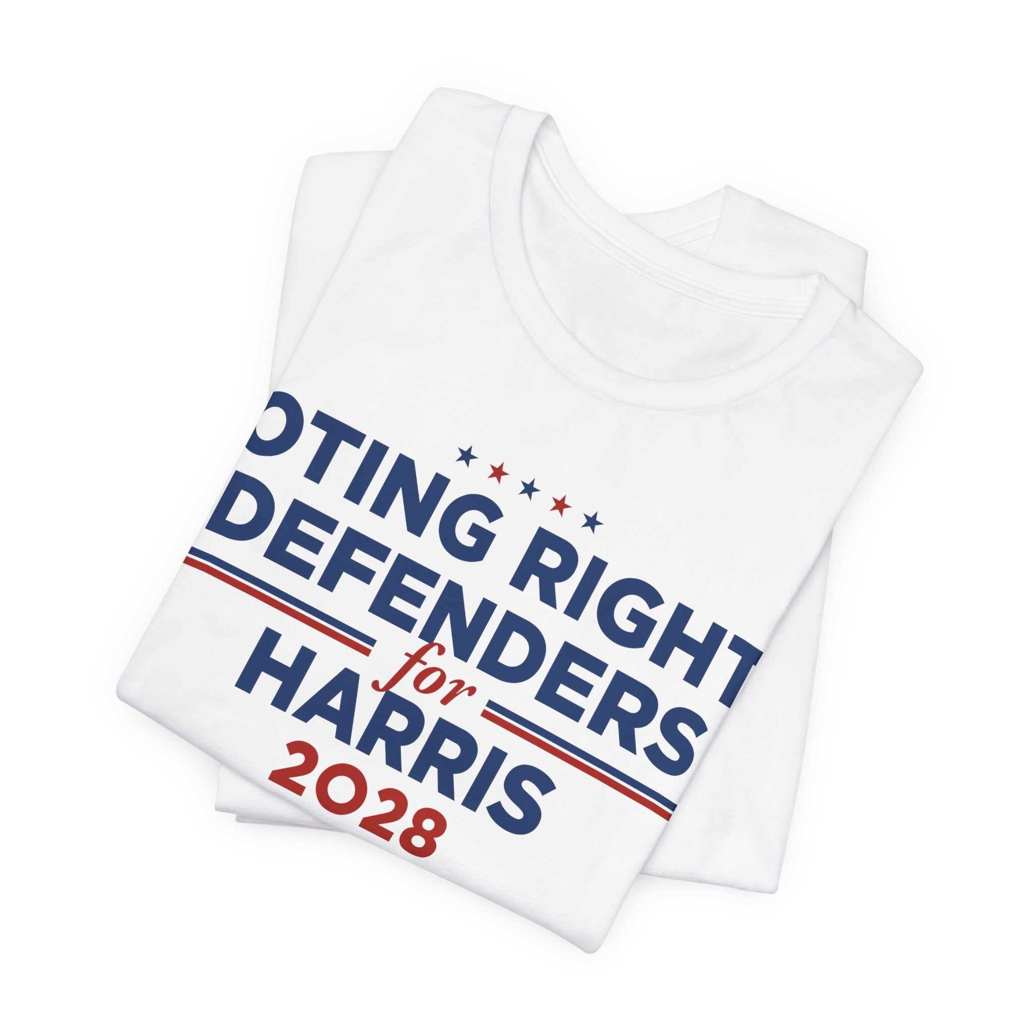 Voting Rights Defenders for Kamala Harris for President Campaign T-Shirt 2028