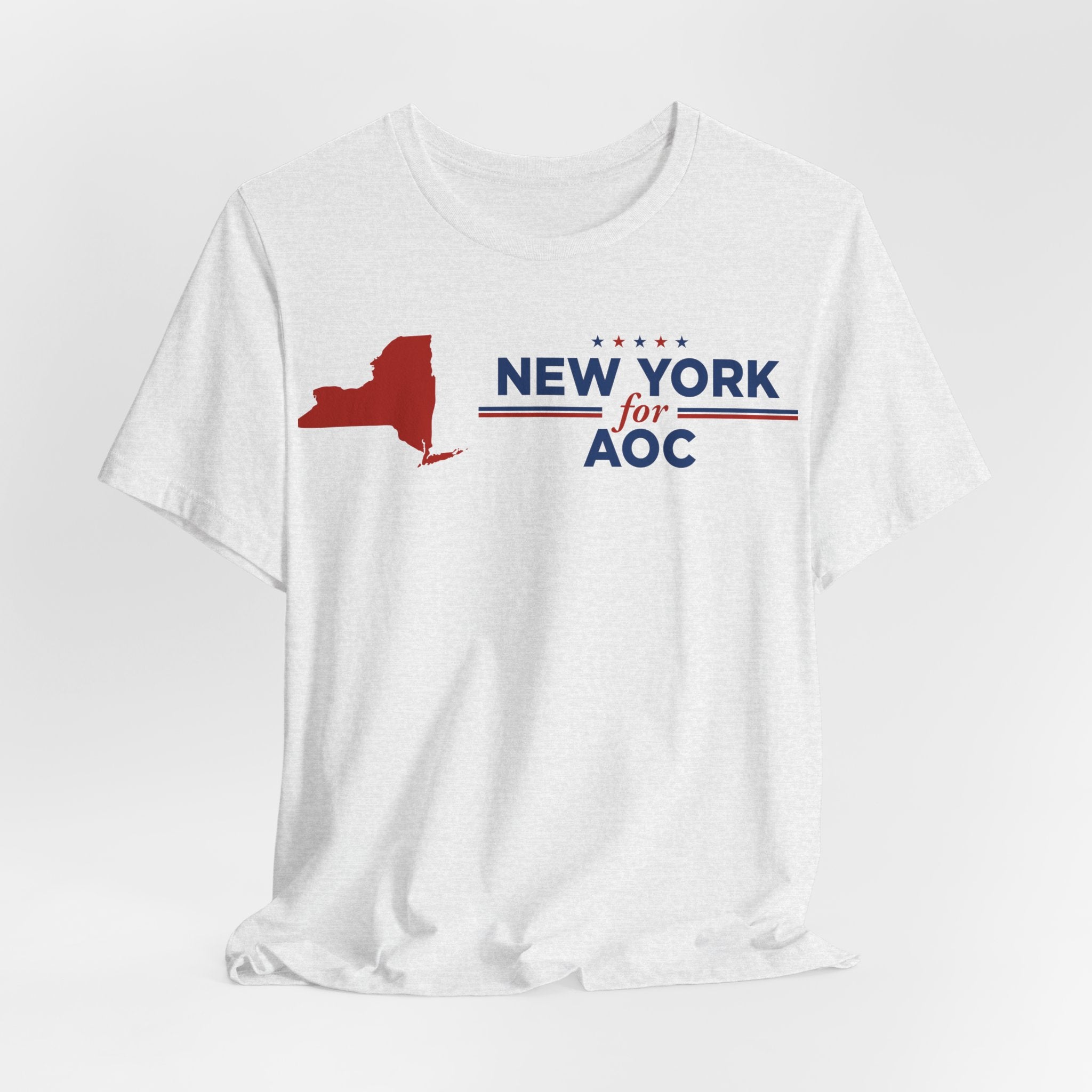 New York for AOC for President Campaign T-Shirt 2028