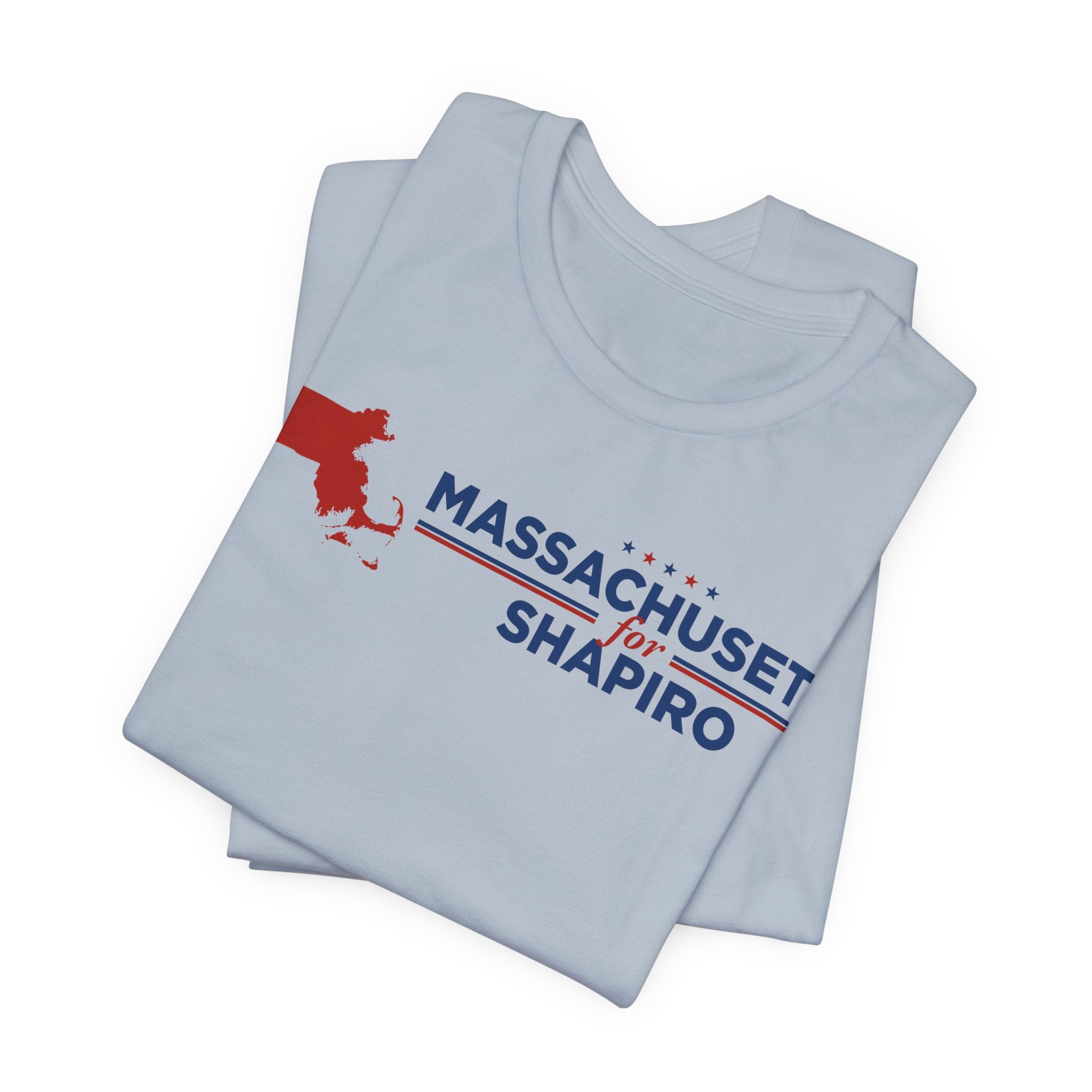 Massachusetts for Josh Shapiro for President Campaign T-Shirt 2028