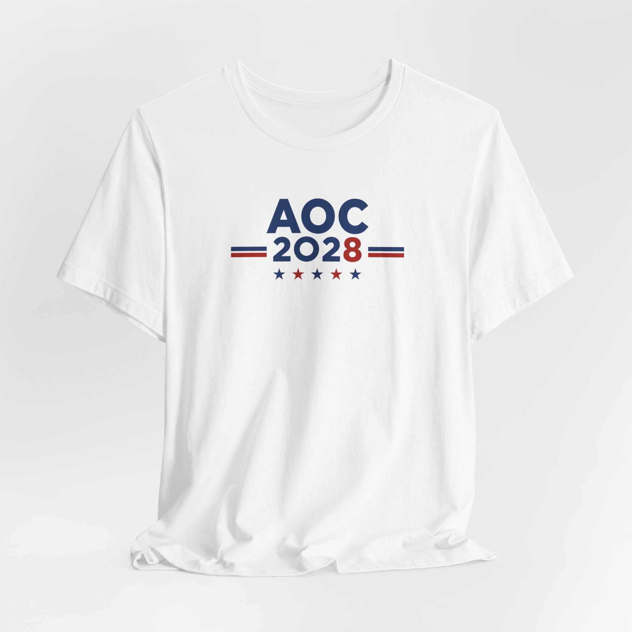 Alexandria Ocasio-Cortez AOC 2028 for President Campaign T-Shirt