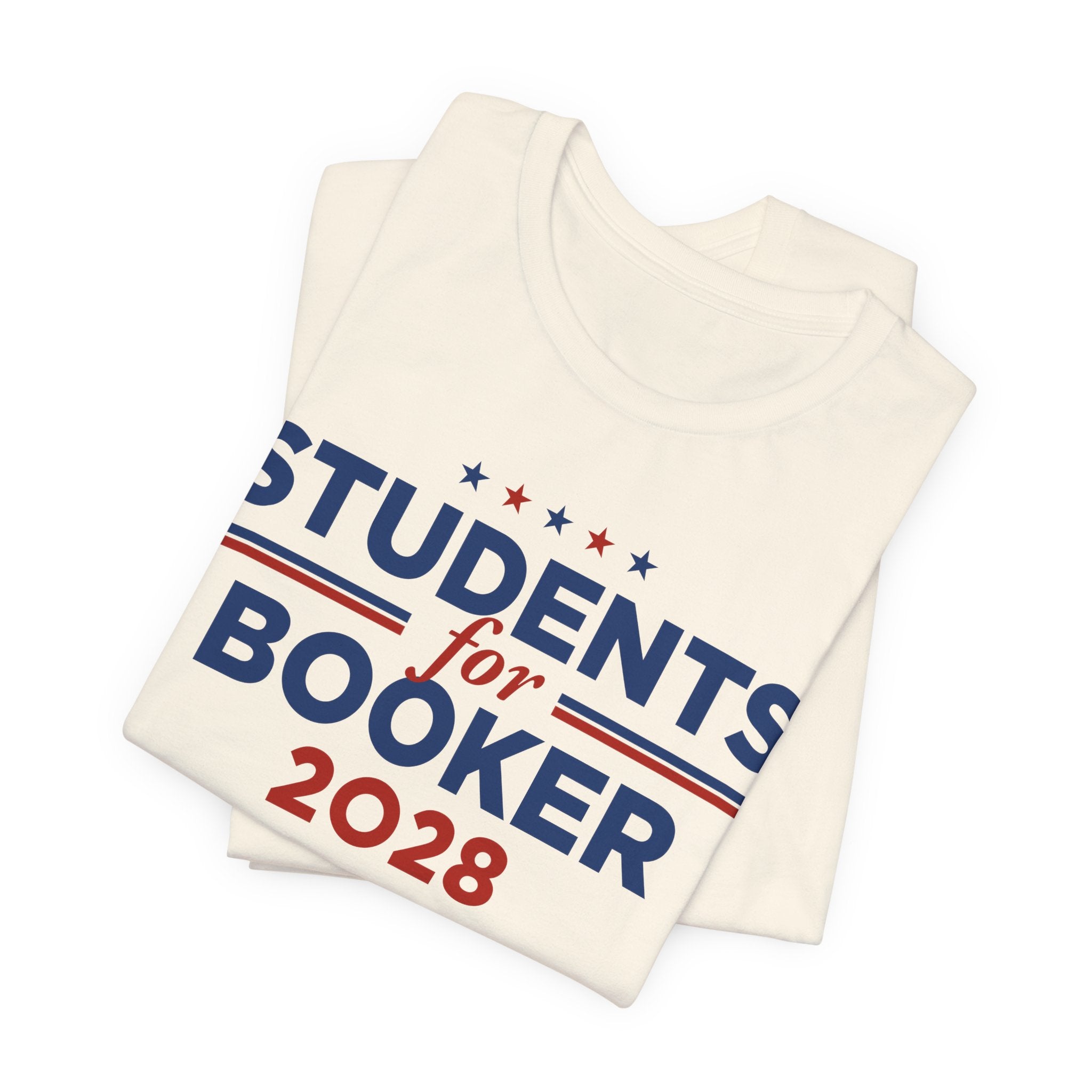 Students for Cory Booker for President Campaign T-Shirt 2028