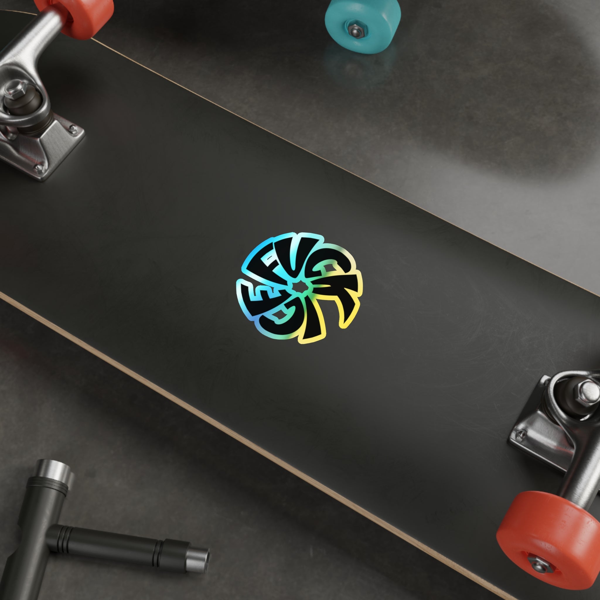 Holographic Fuck ICE Sticker