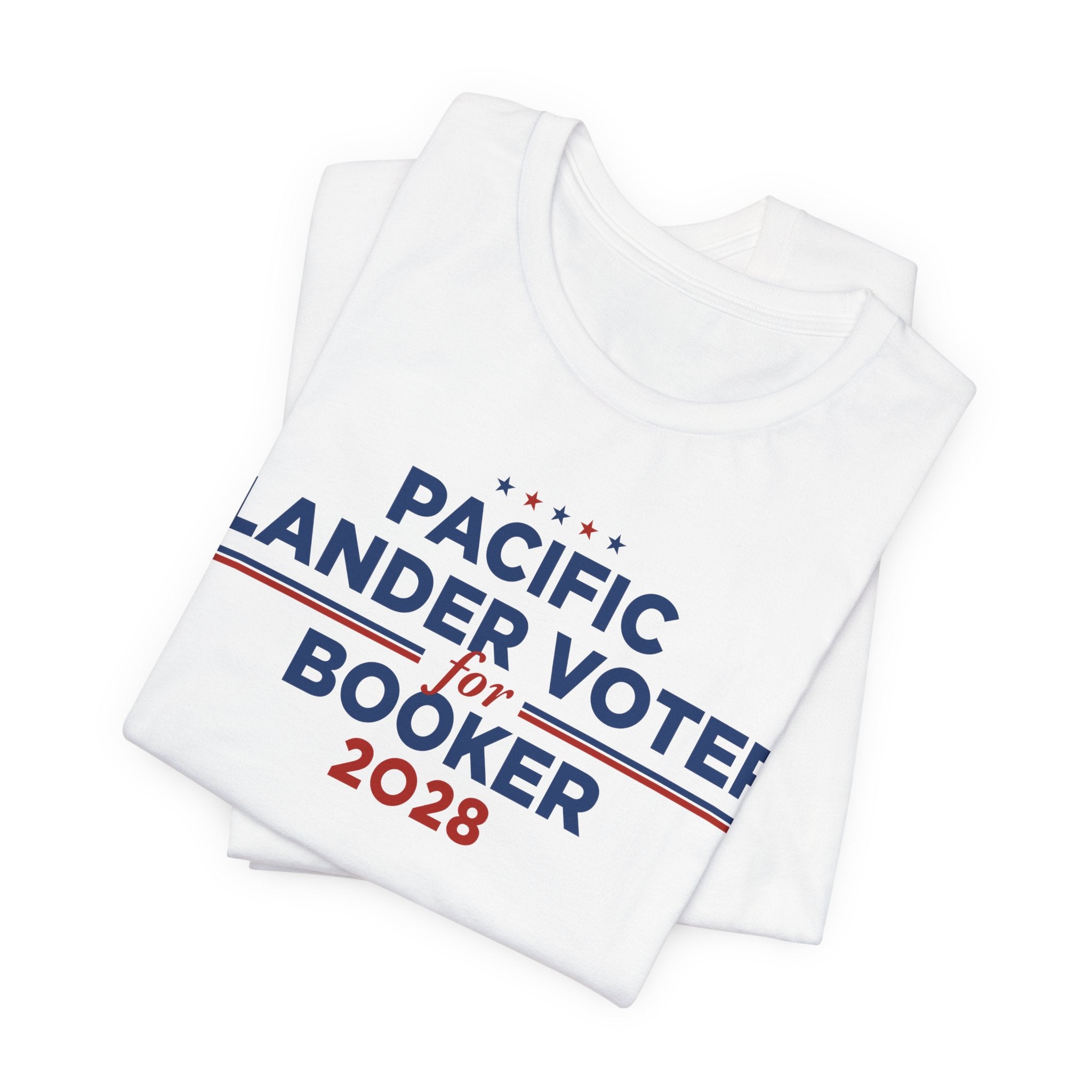 Pacific Islander Voters for Cory Booker for President Campaign T-Shirt 2028